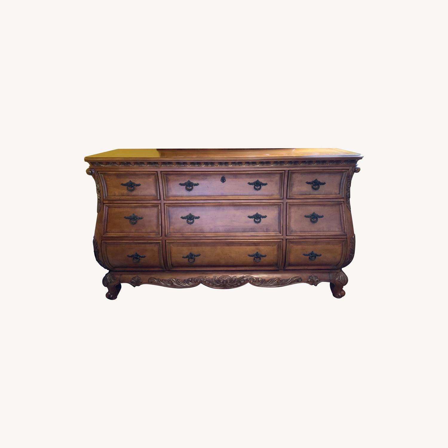 Traditional Real Wood Dresser AptDeco