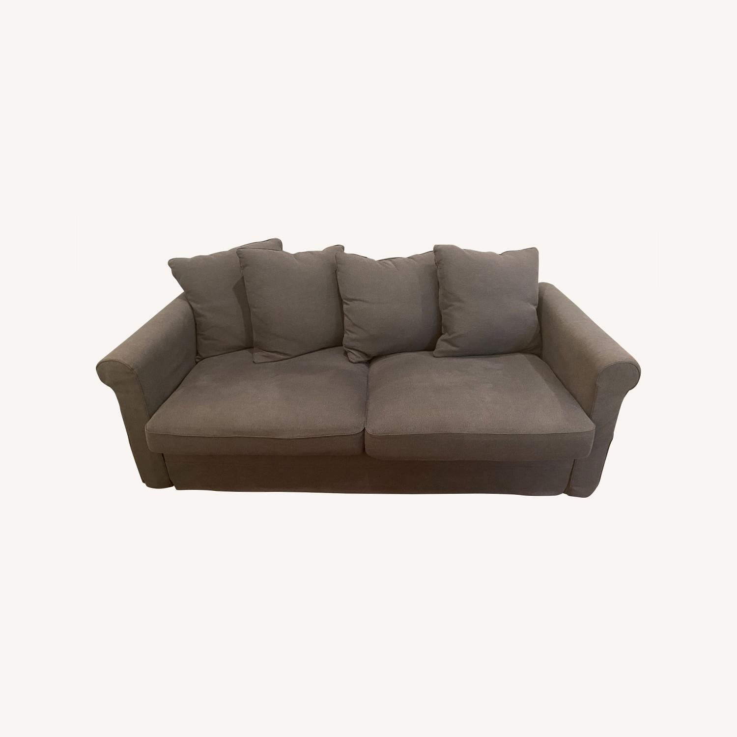 IKEA Harlanda Dark Gray Sleeper Sofa AptDeco