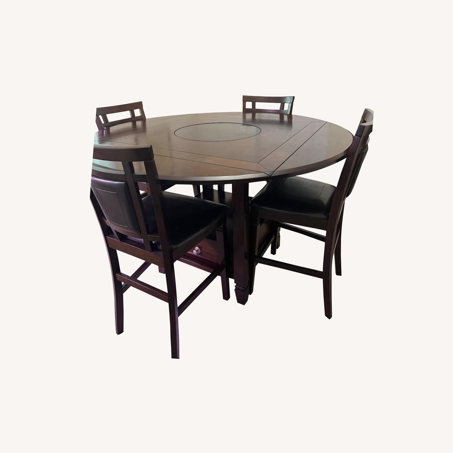 Raymour & Flanigan Northfield 5-pc Counter-Height Dining Set - image-0