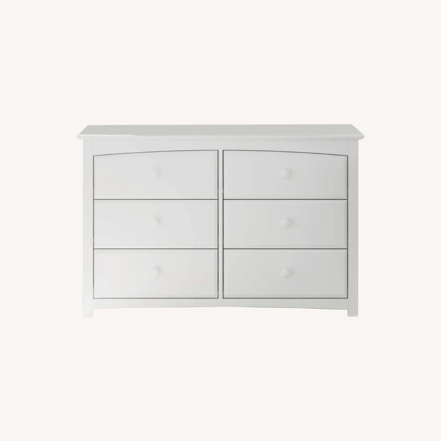 storkcraft kenton 6 drawer dresser grey Benton 6 Drawer Dresser