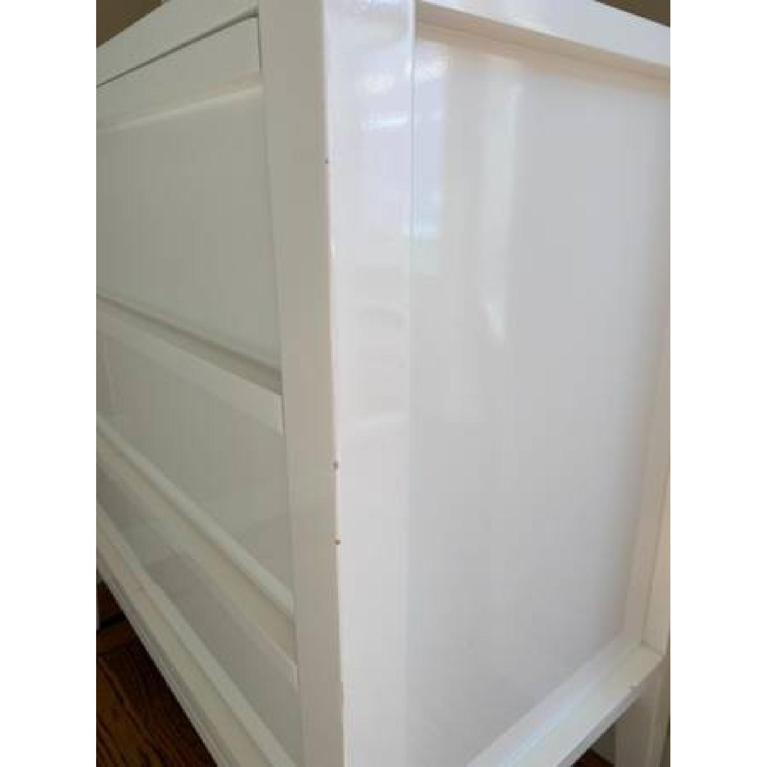 Crate & Barrel Spotlight White Bookcase - image-5