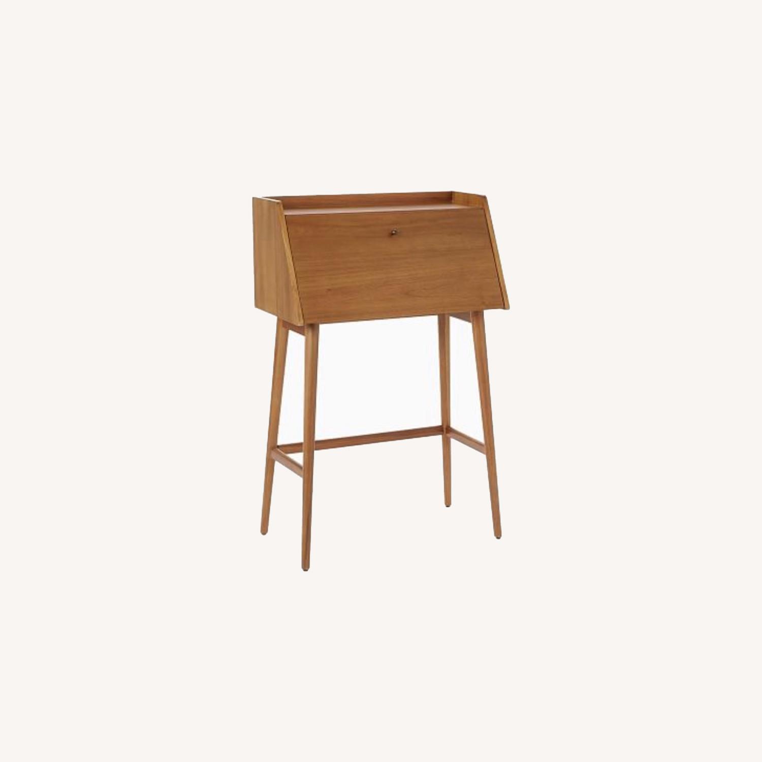 West Elm Mid-Century Mini Secretary Desk (28") - image-0