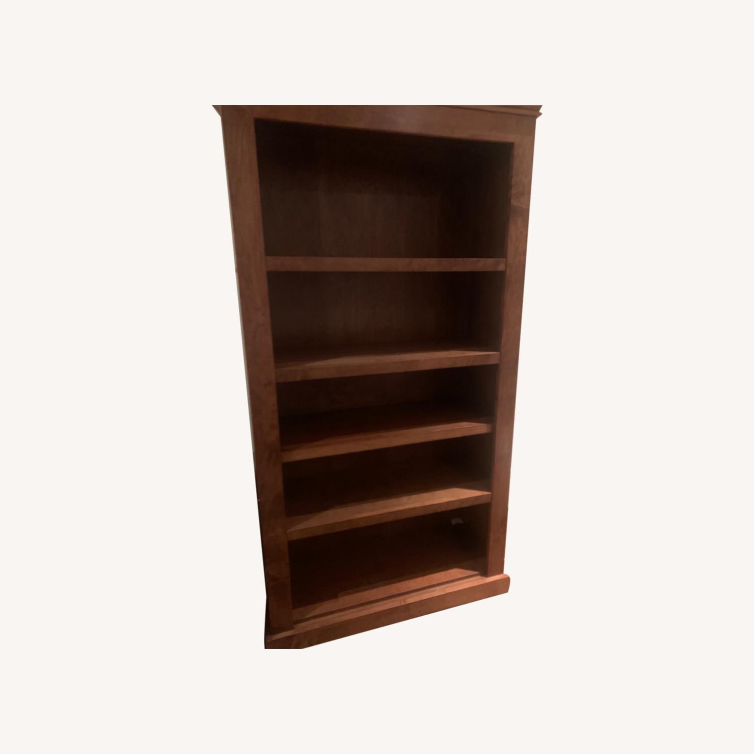 Custom Mahogany Bookshelf (MDC) AptDeco