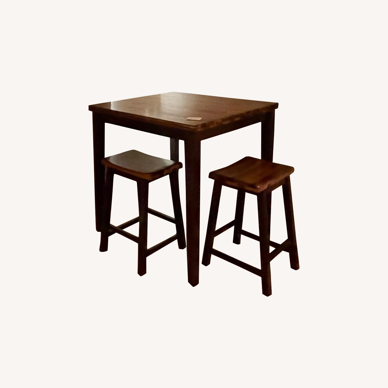 Dining Table with Two Chairs AptDeco