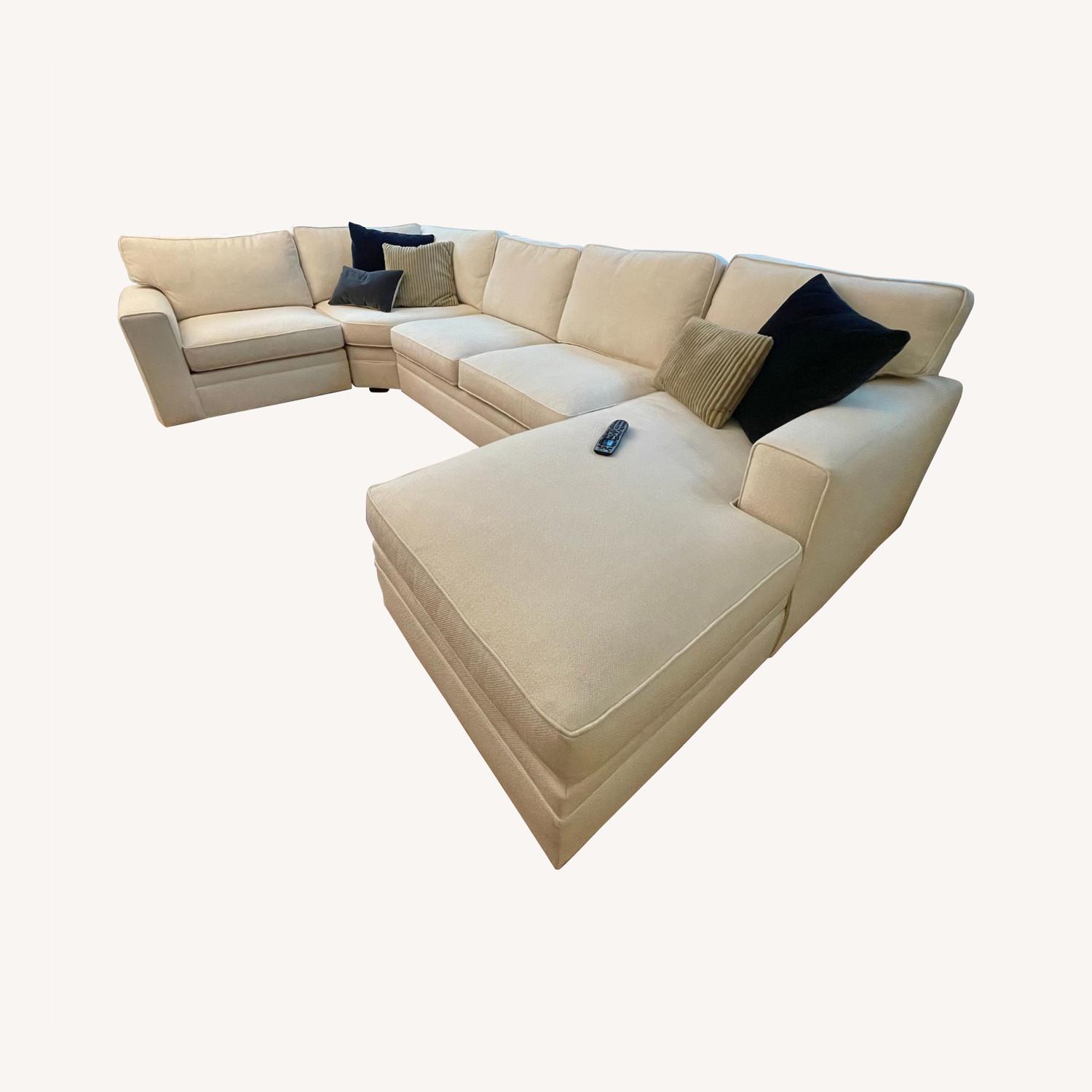 Pottery Barn Custom Pearce 4Piece Sectional AptDeco