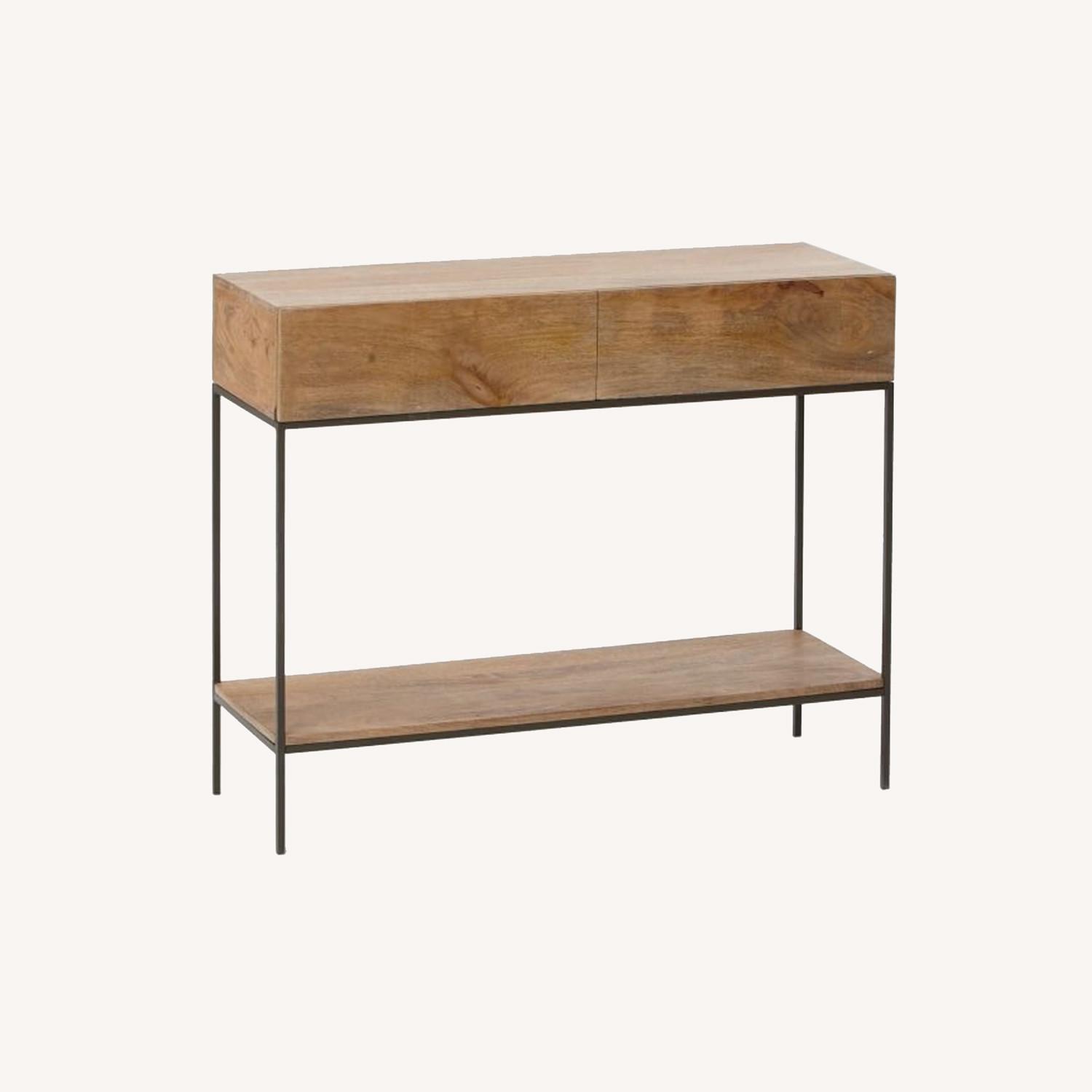 West Elm Industrial Storage Console Table - image-0