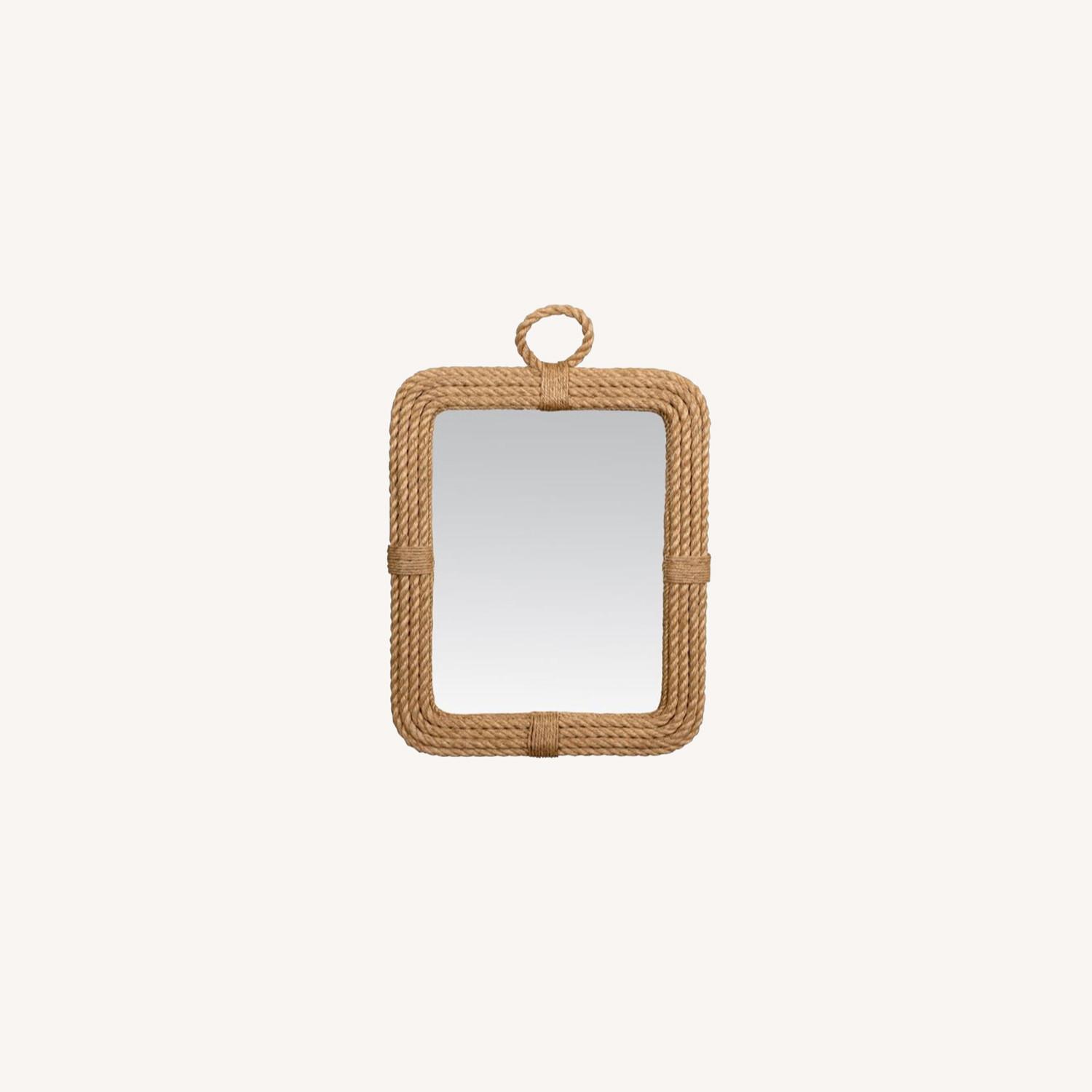 Pottery Barn Boulder Rectangular Mirror 24" x 30" - image-0