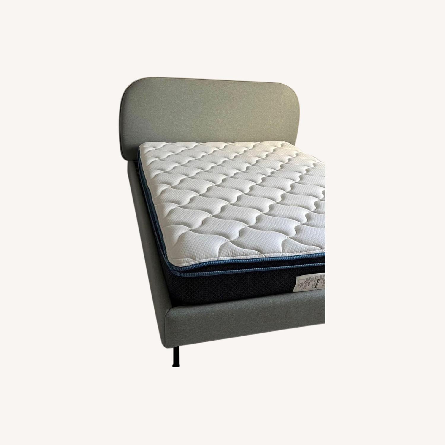 IKEA Vadheim Upholstered Bed Frame AptDeco