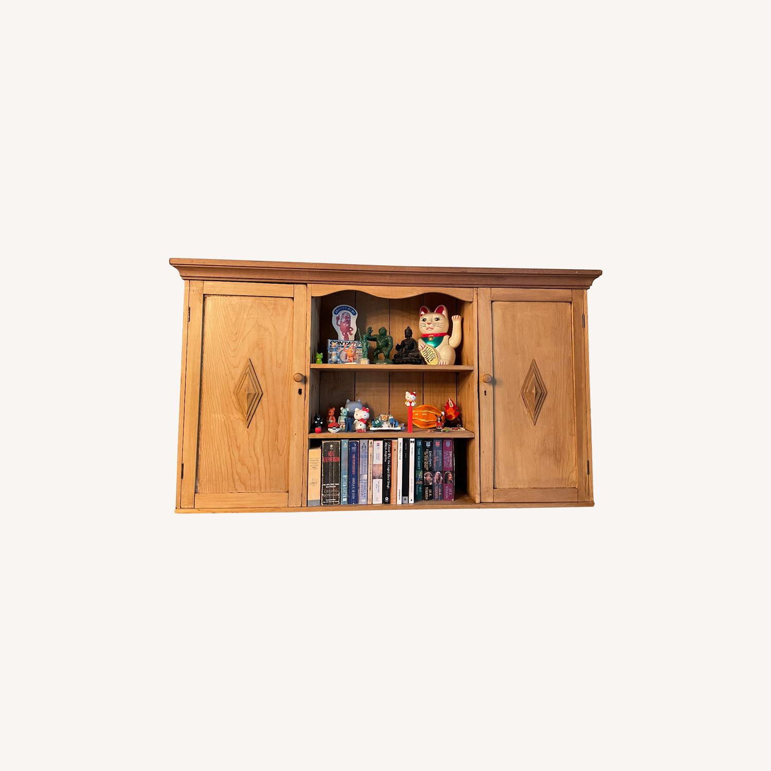 Antique Pine Wall Shelf / AptDeco