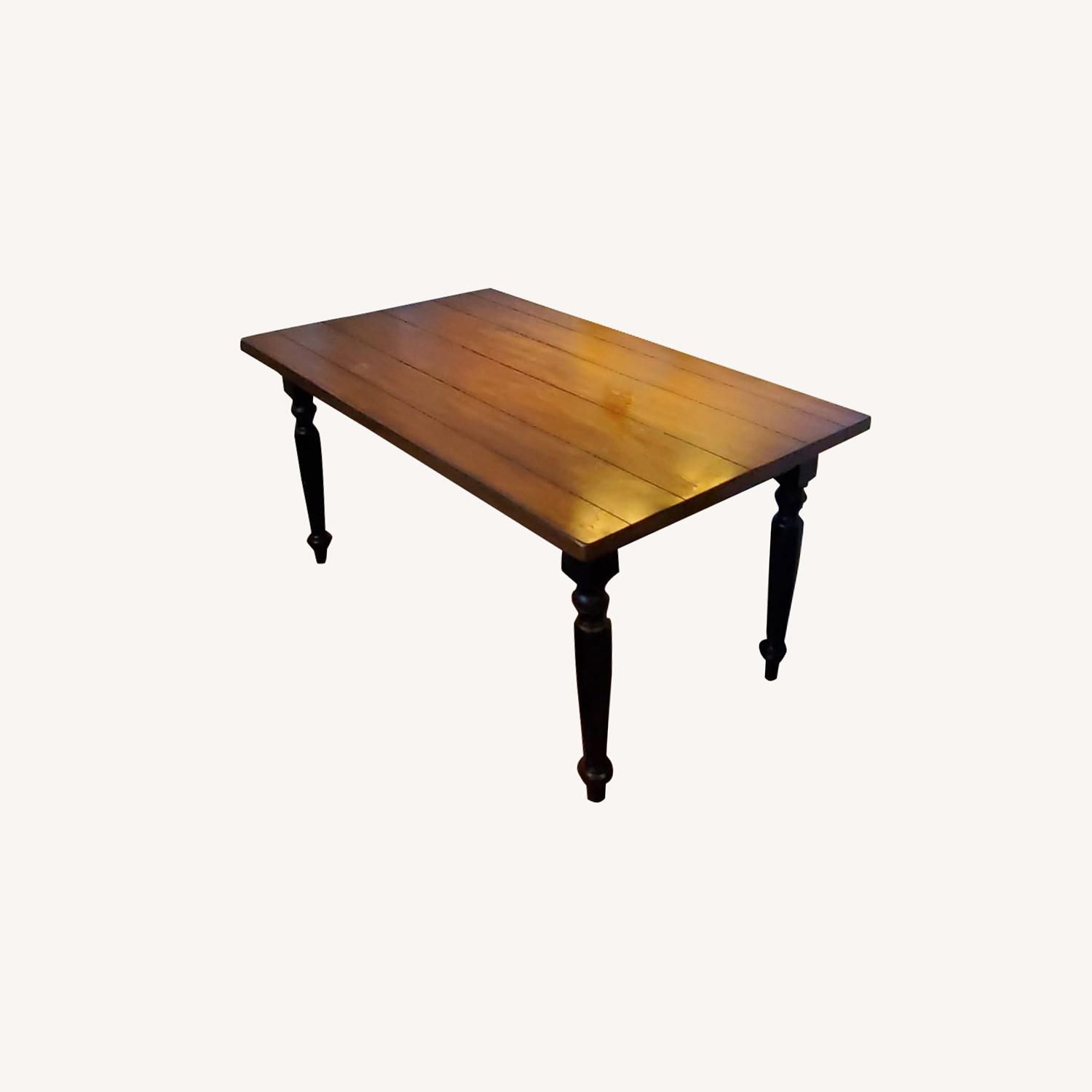 Farmhouse Dining Table and Matching Bench - image-0