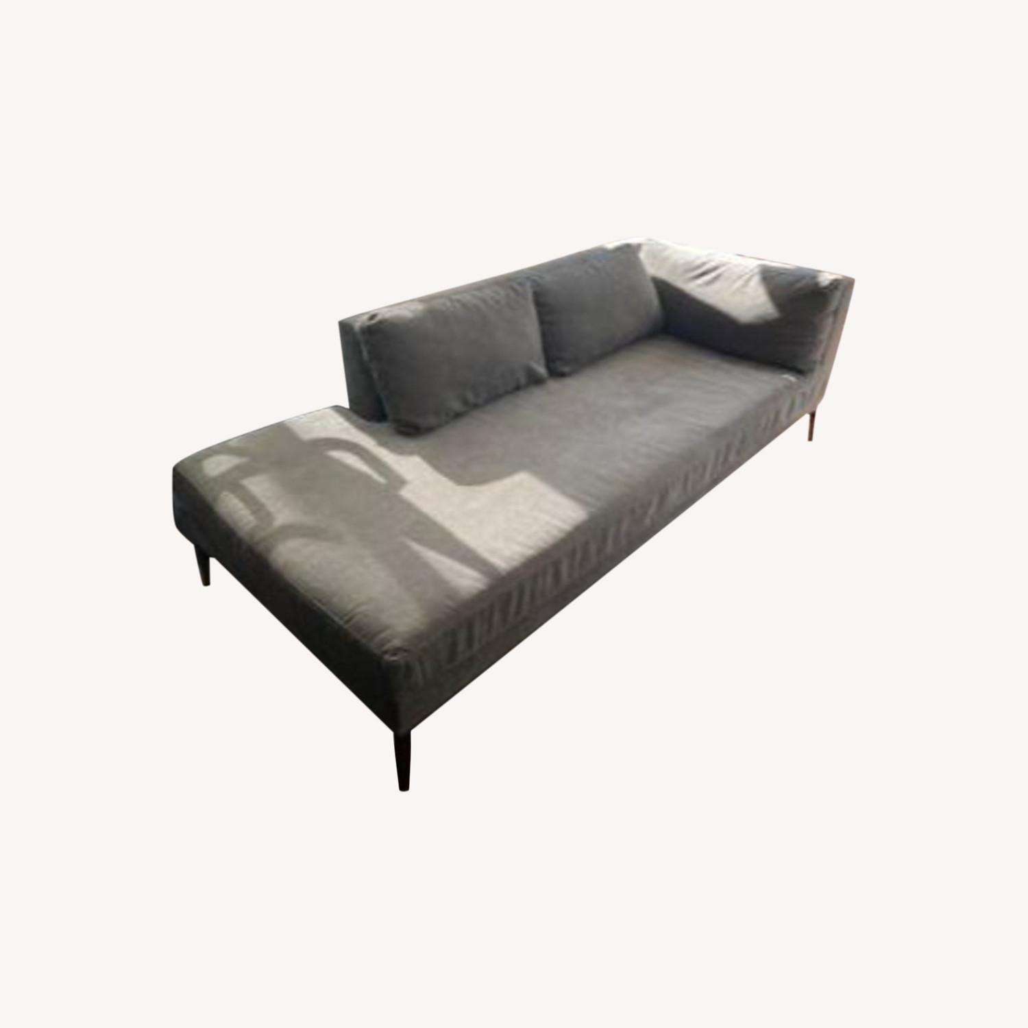 West Elm Andes Chaise Sofa - image-0