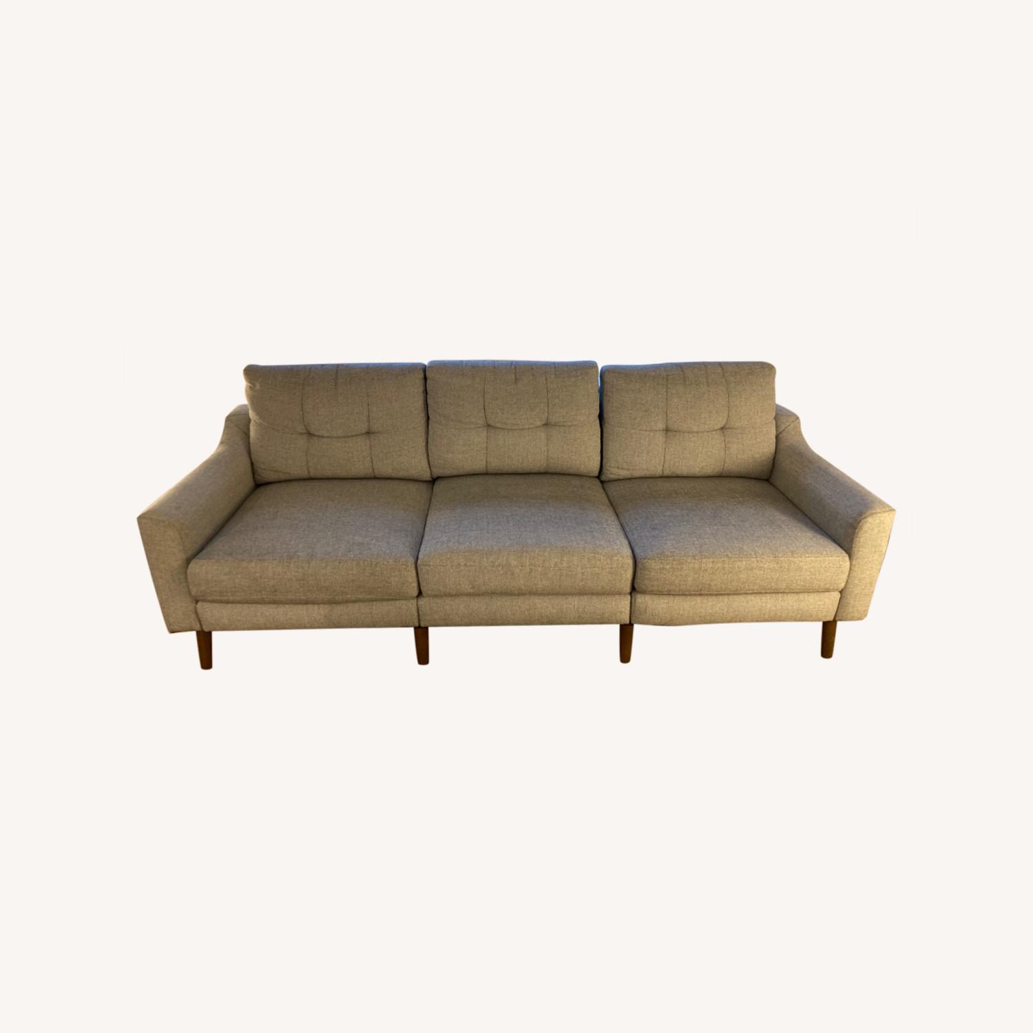 Burrow Nomad Modular Grey Sofa AptDeco