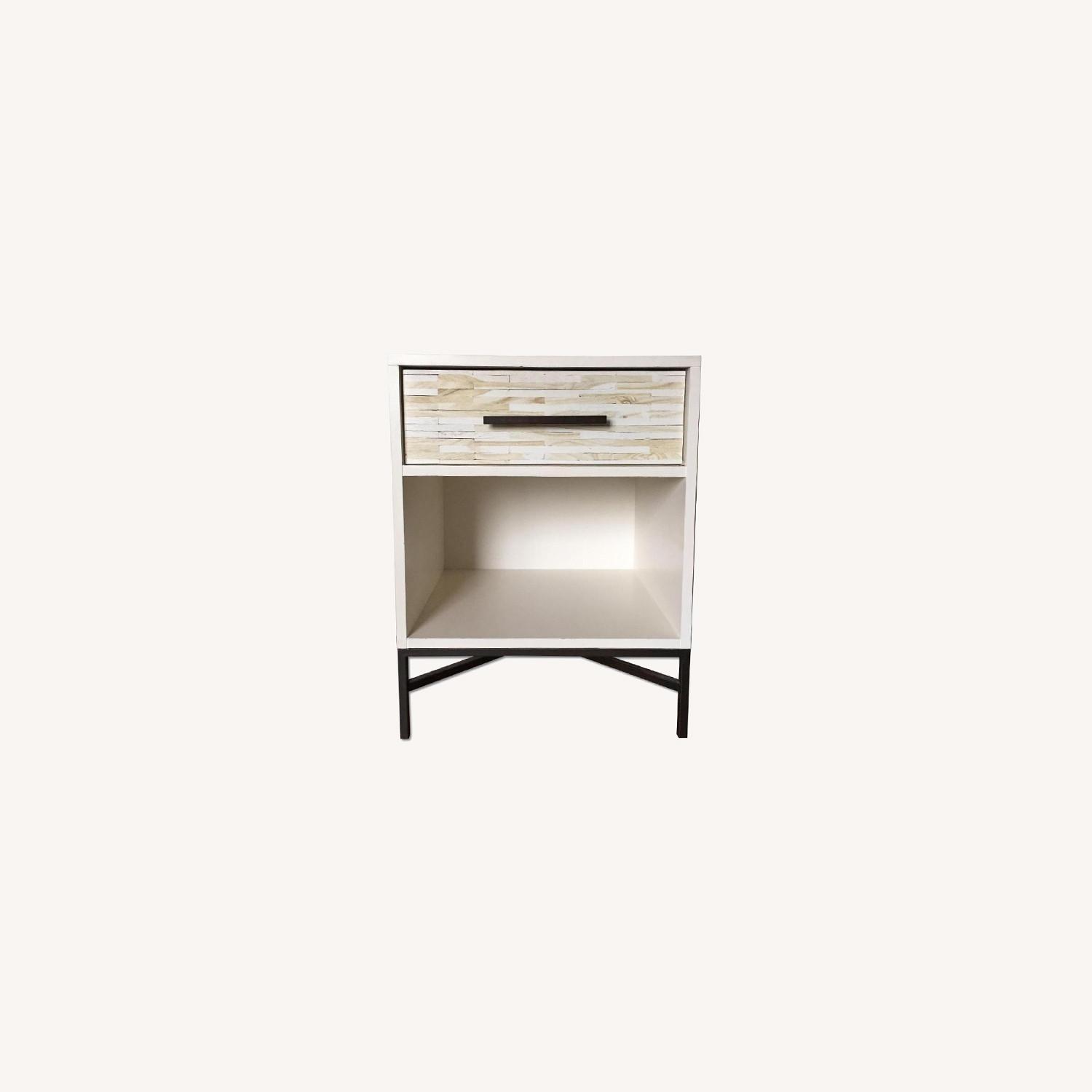 West Elm Tiled Nightstands AptDeco