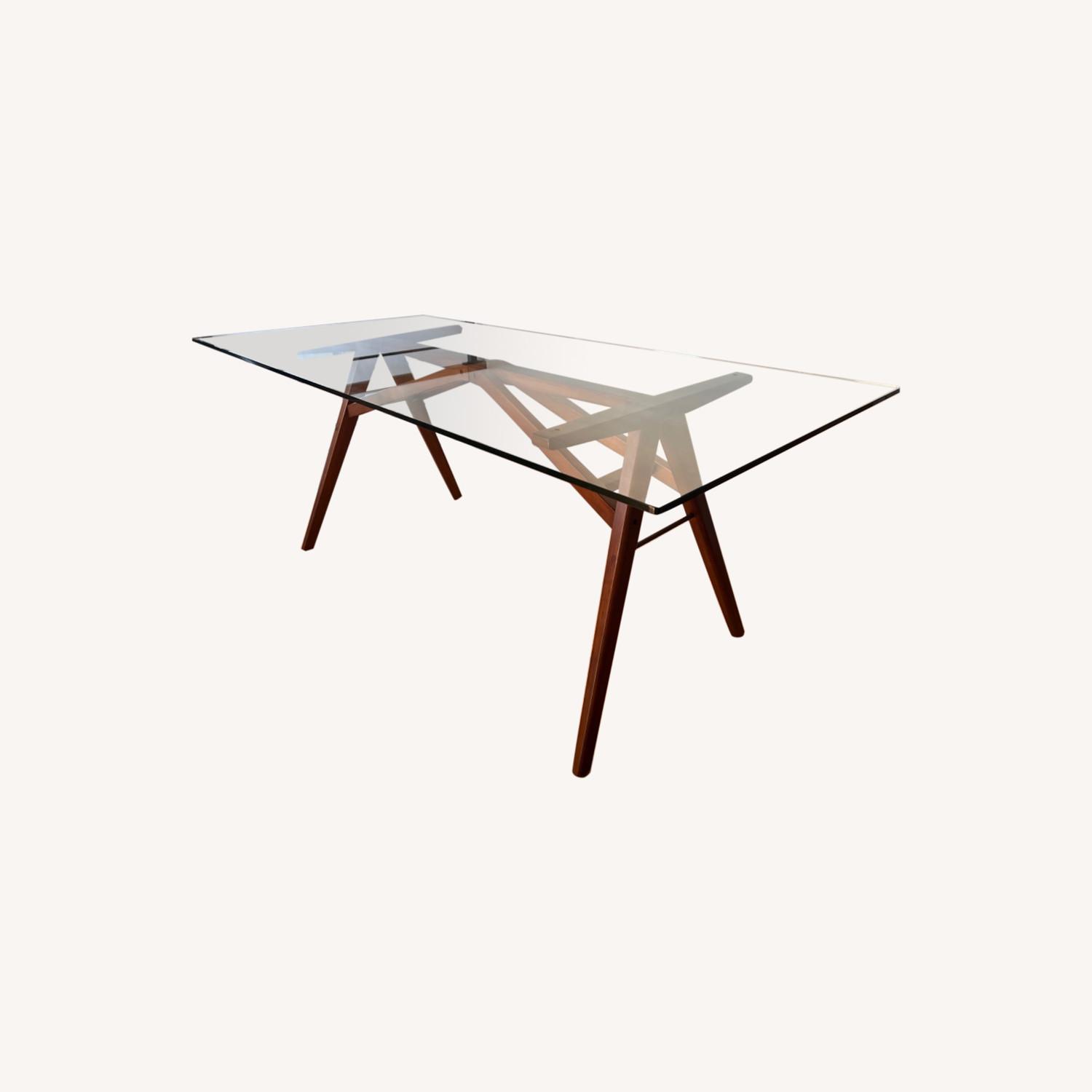 West Elm Jensen Dining Table, 76", Walnut AptDeco