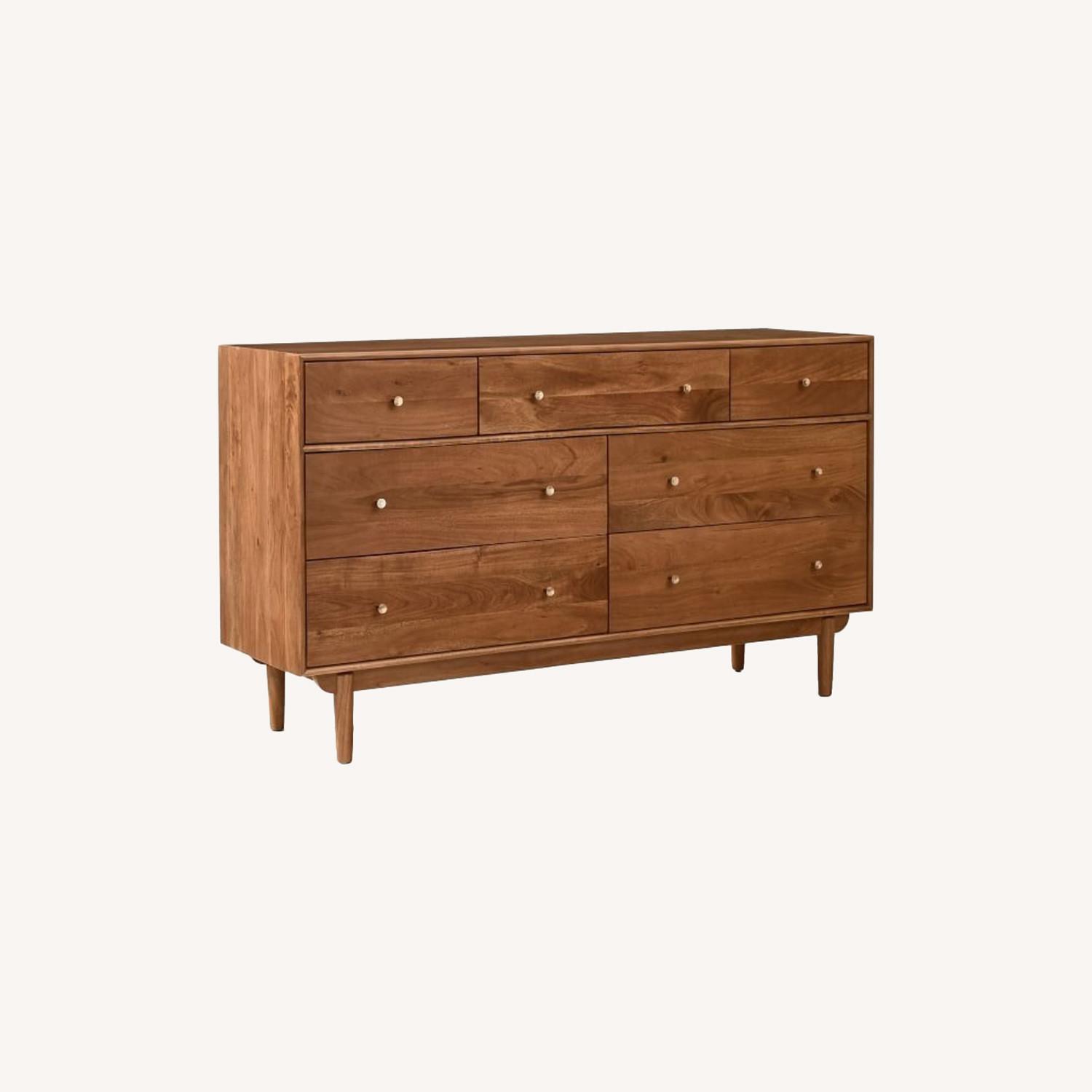 West Elm Keira (60") 7-Drawer Dresser, Cool Walnut - image-0