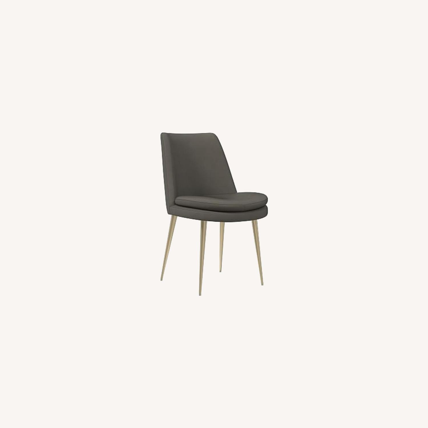 West Elm Finley Low Back Dining Chair,VeganLeather AptDeco
