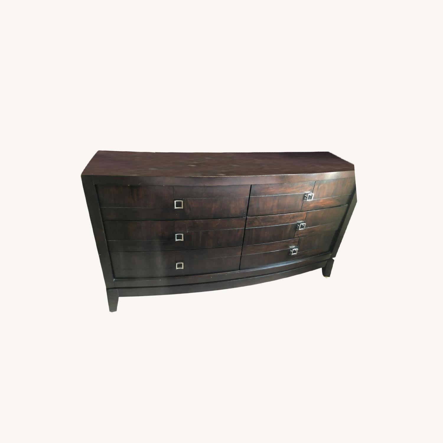 Raymour and Flanigan 6 Drawer Dresser AptDeco