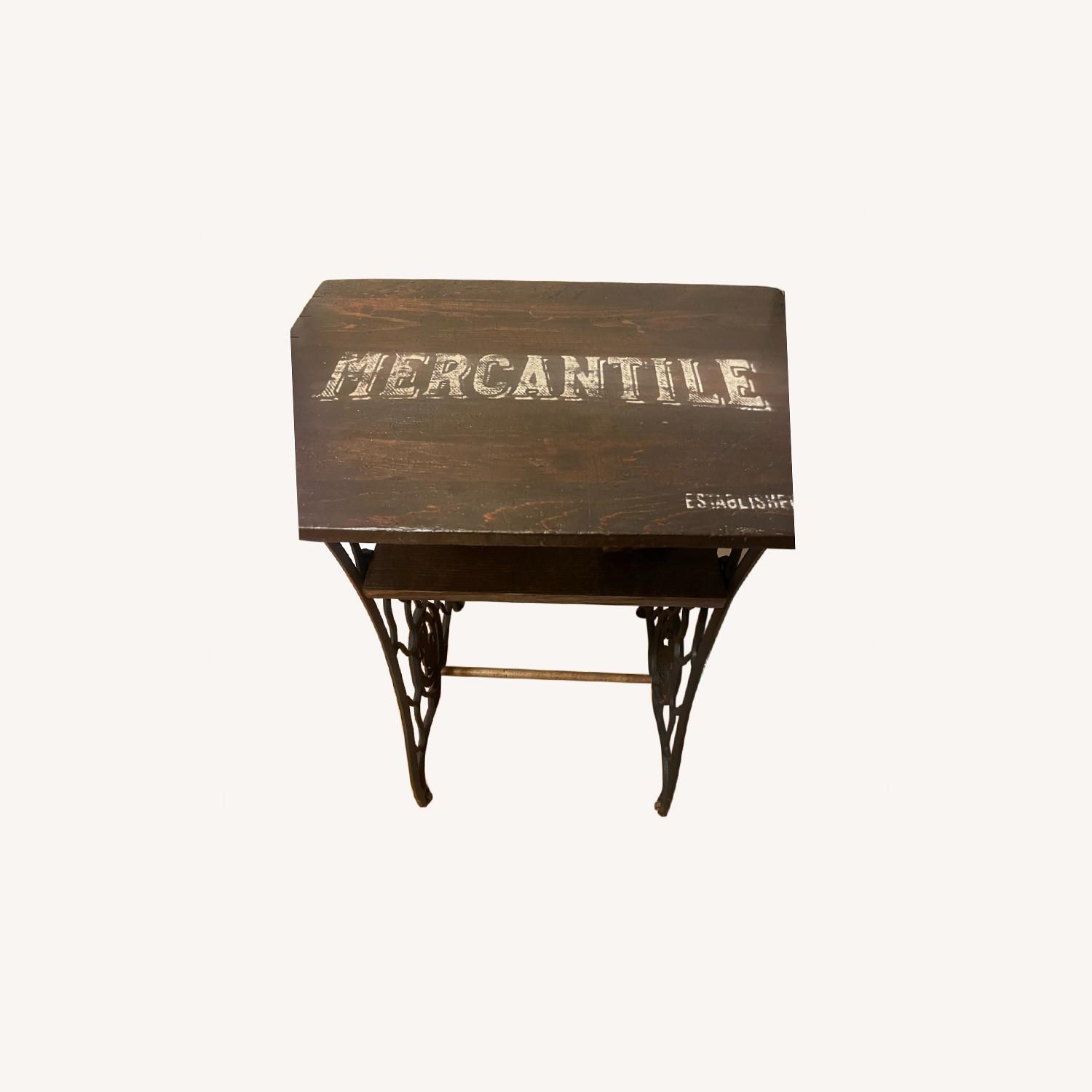 Vintage Treadle Sewing Table - image-0