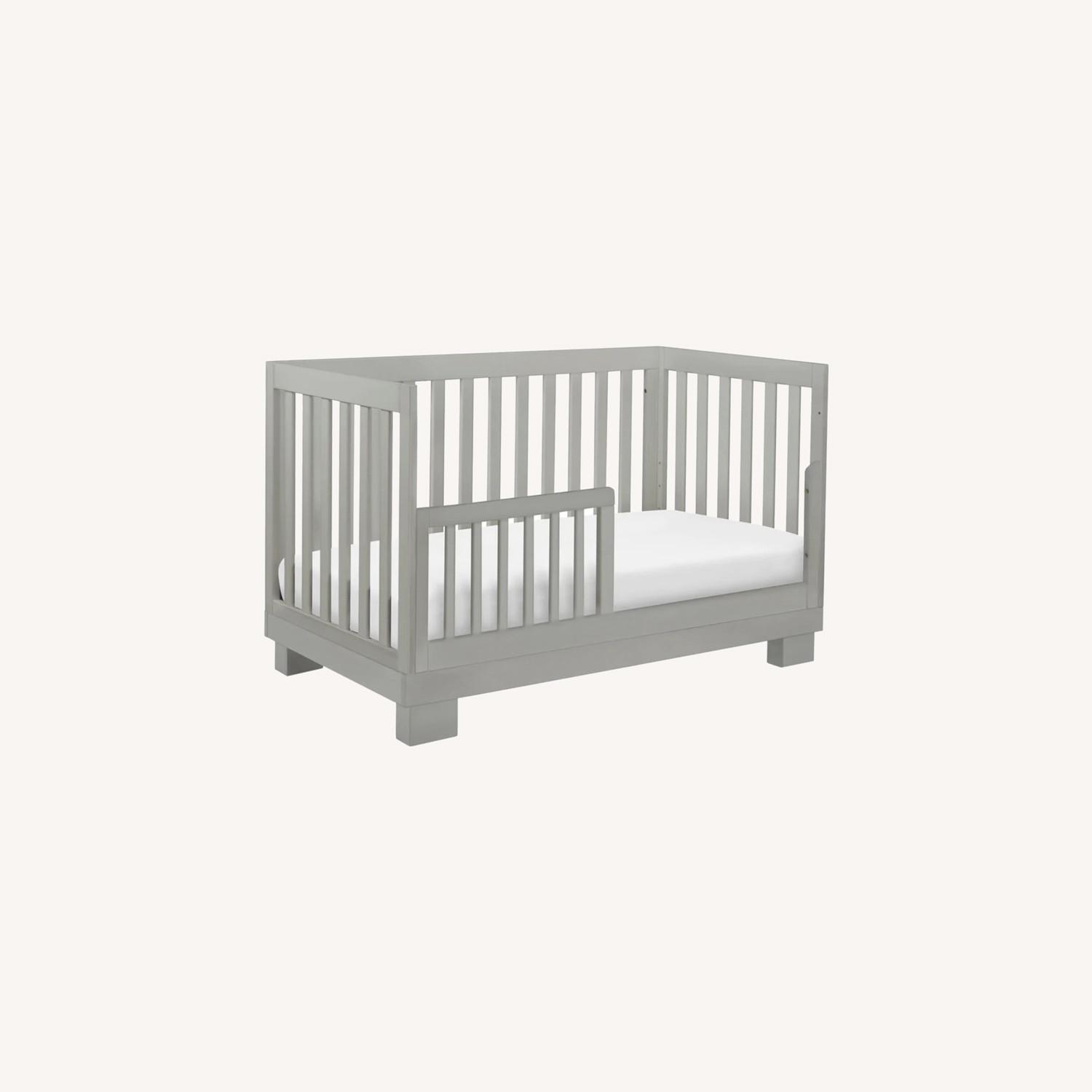 Babyletto Modo Convertible Crib Toddler Bed (Grey) - image-0