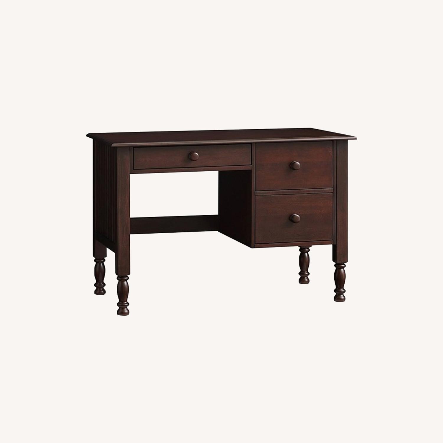 Pottery Barn Kids Catalina Storage Desk Cocoa AptDeco