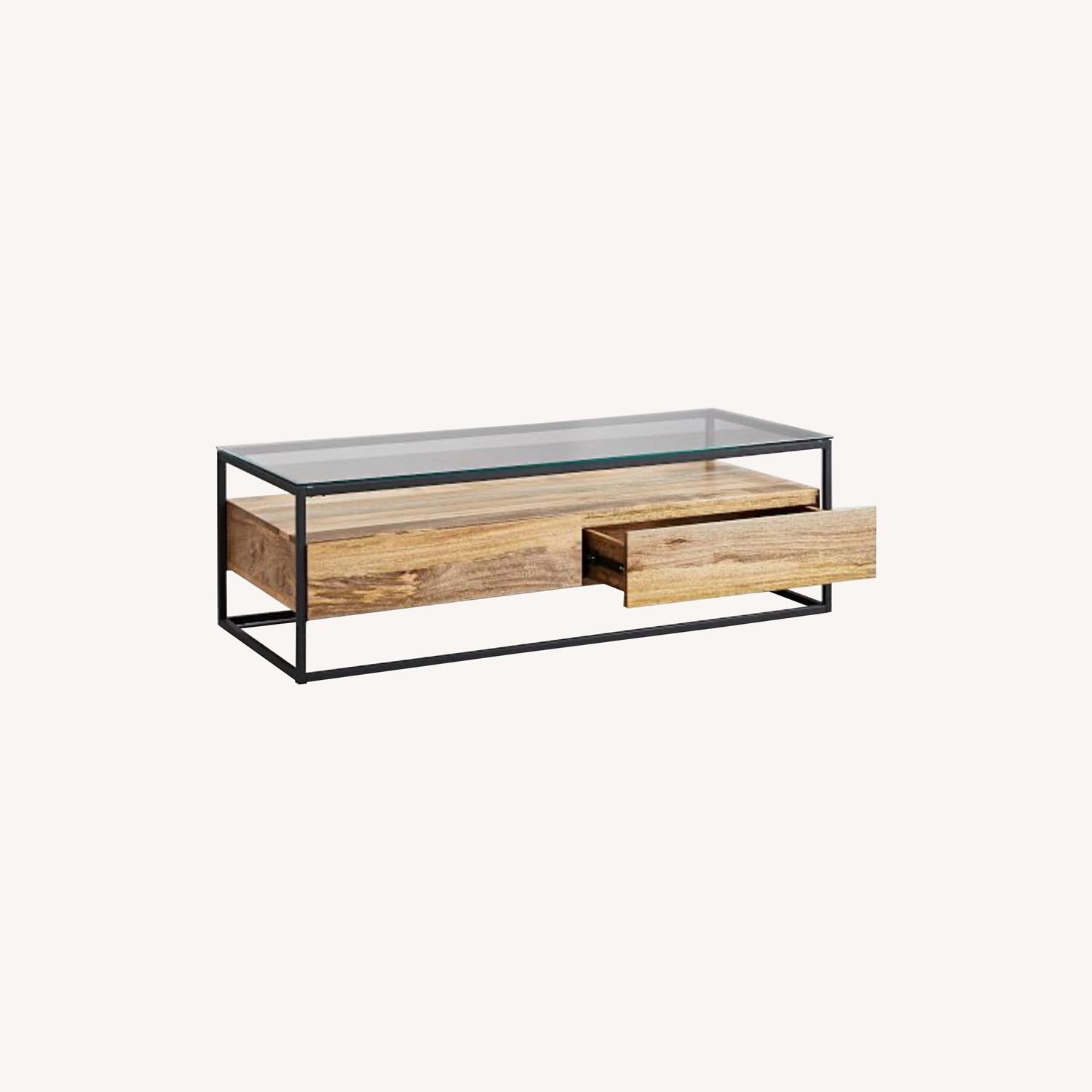 West Elm Mid Century Display Coffee Table - image-0