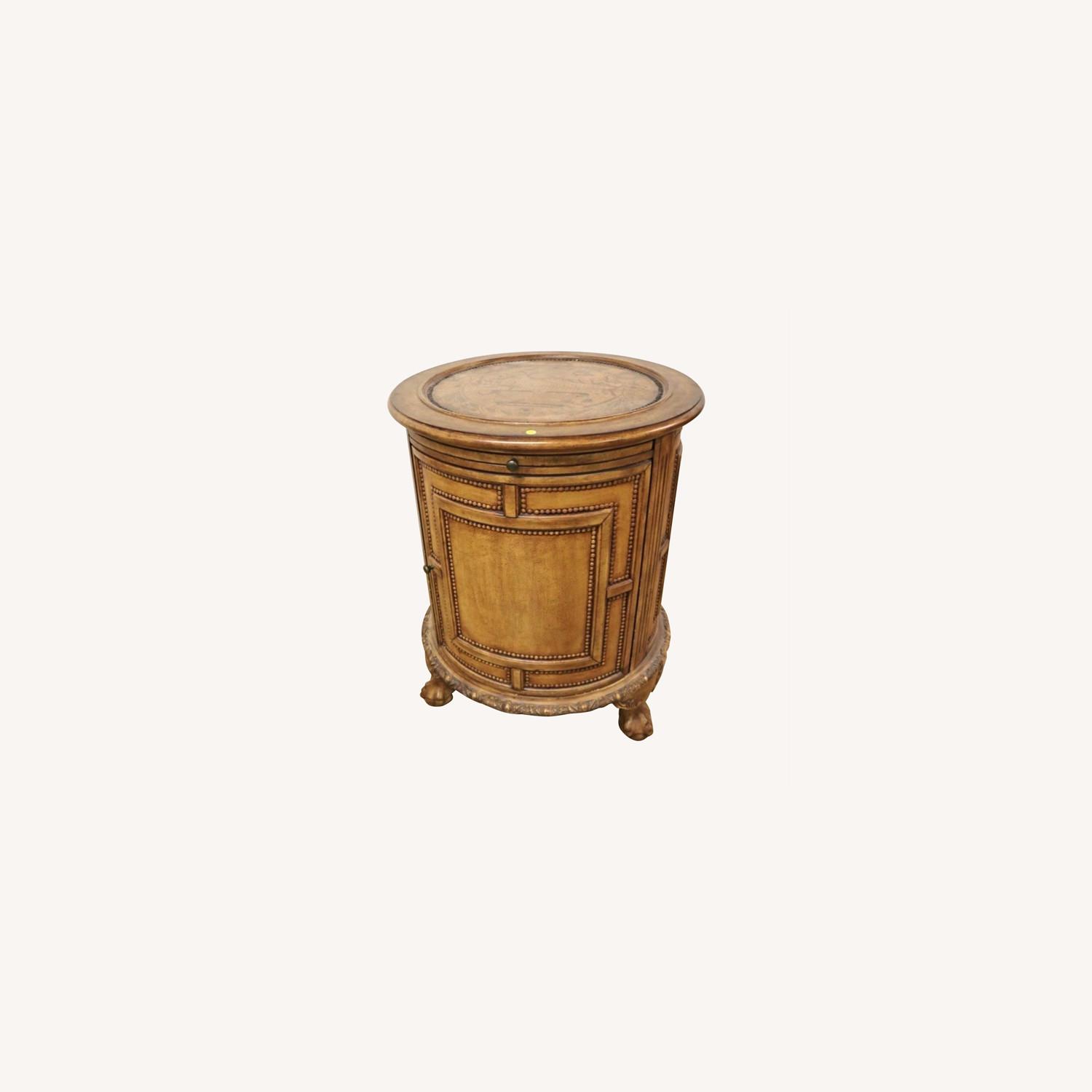 Vintage Solid Wood Wine AptDeco