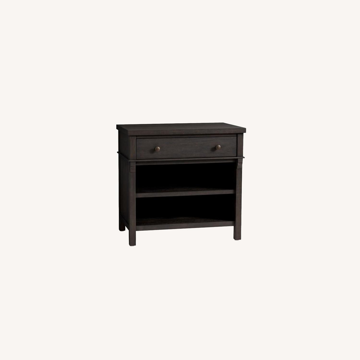 Pottery Barn Toulouse 29" Nightstand, Charcoal AptDeco
