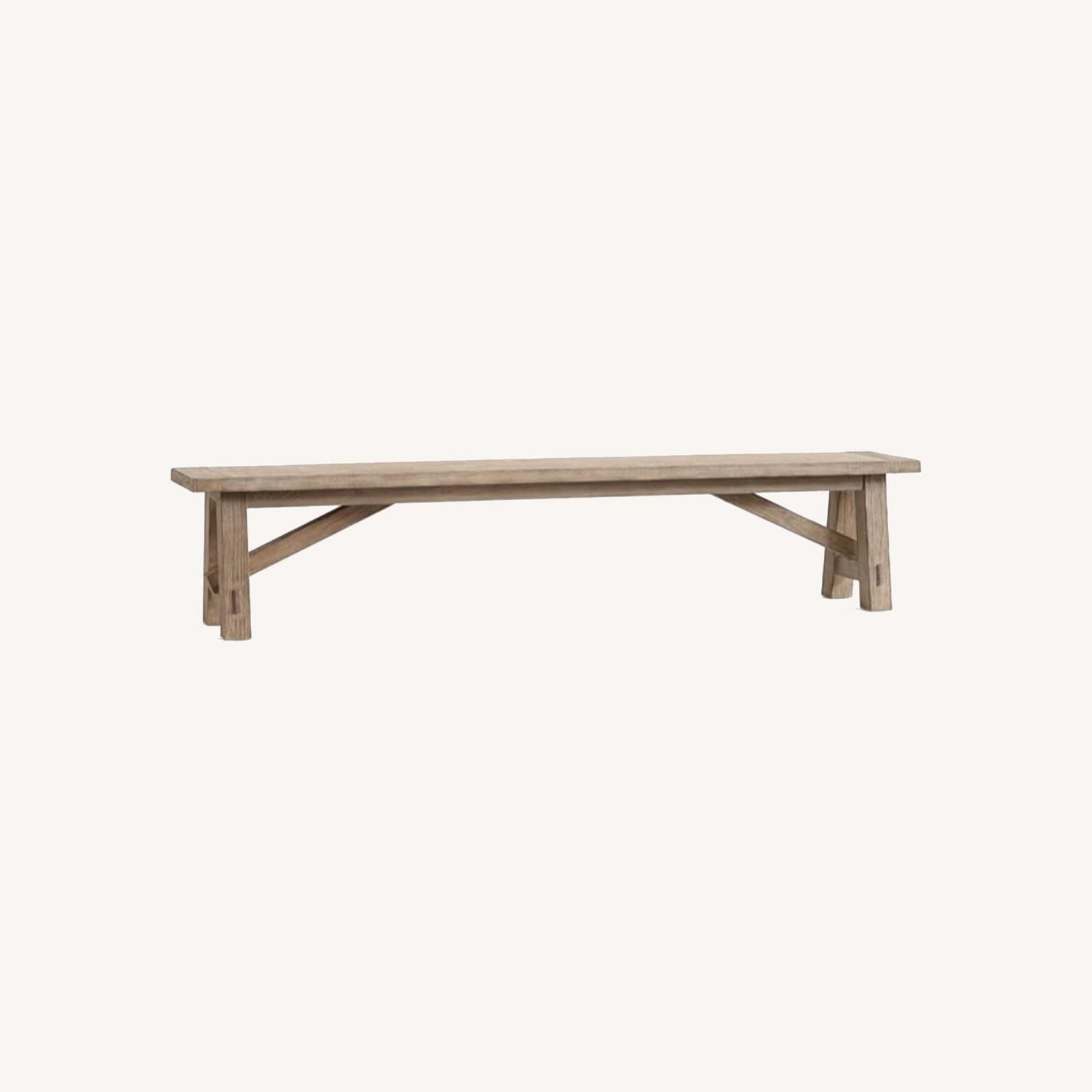 Pottery Barn Toscana Dining Bench Seadrift AptDeco