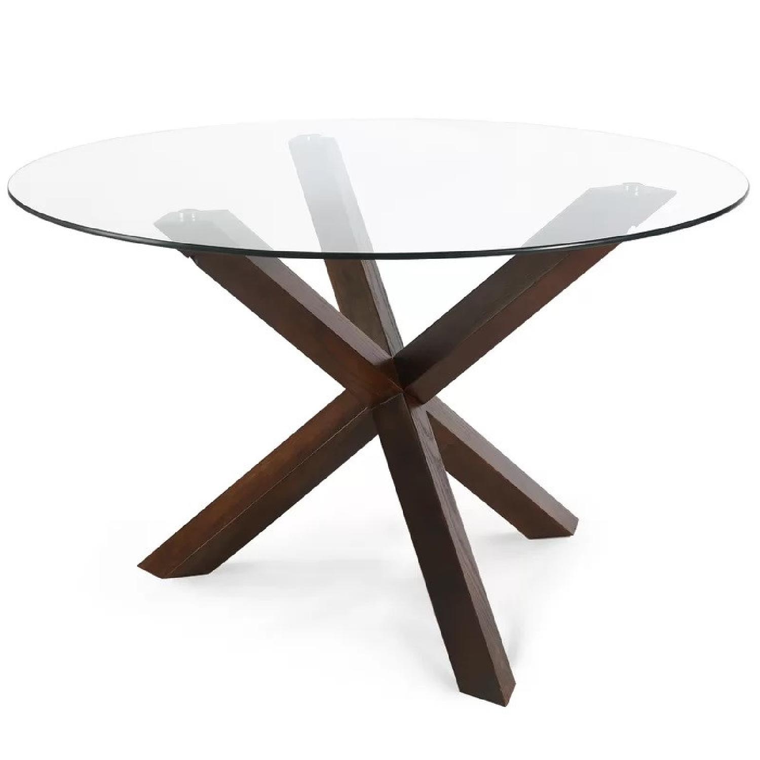 AllModern Glass Dining Table - image-5