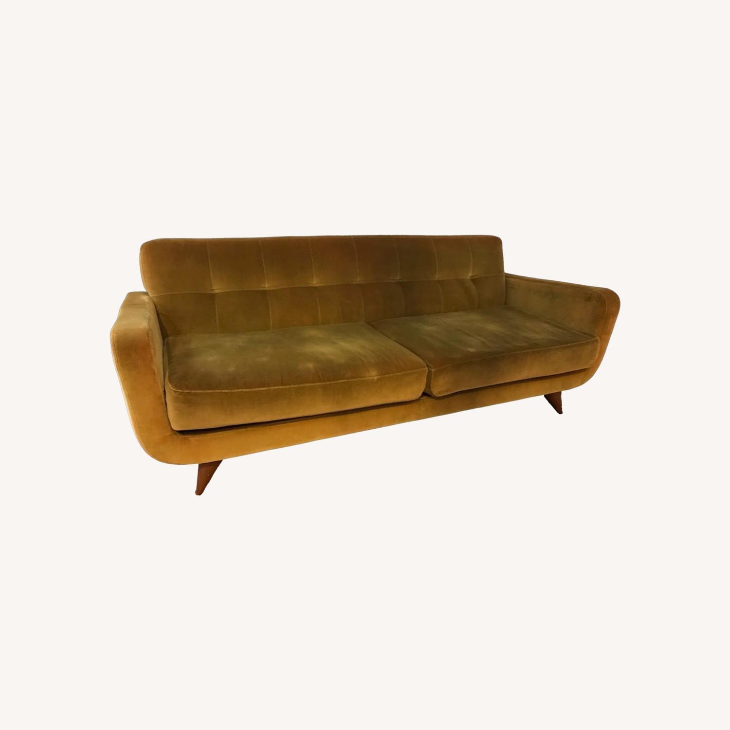 Room & Board Velvet Sofa AptDeco