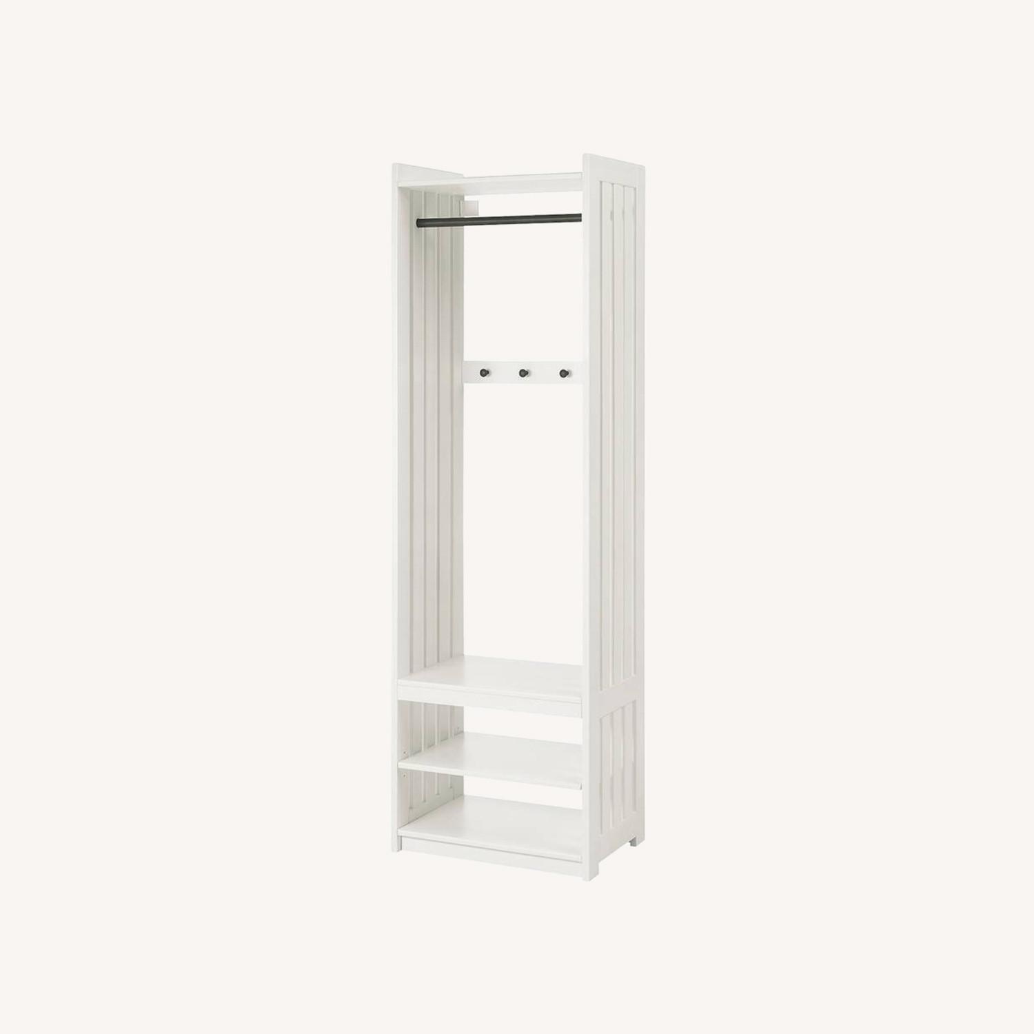 IKEA PANGET Coat Rack with Shoe Storage Unit AptDeco