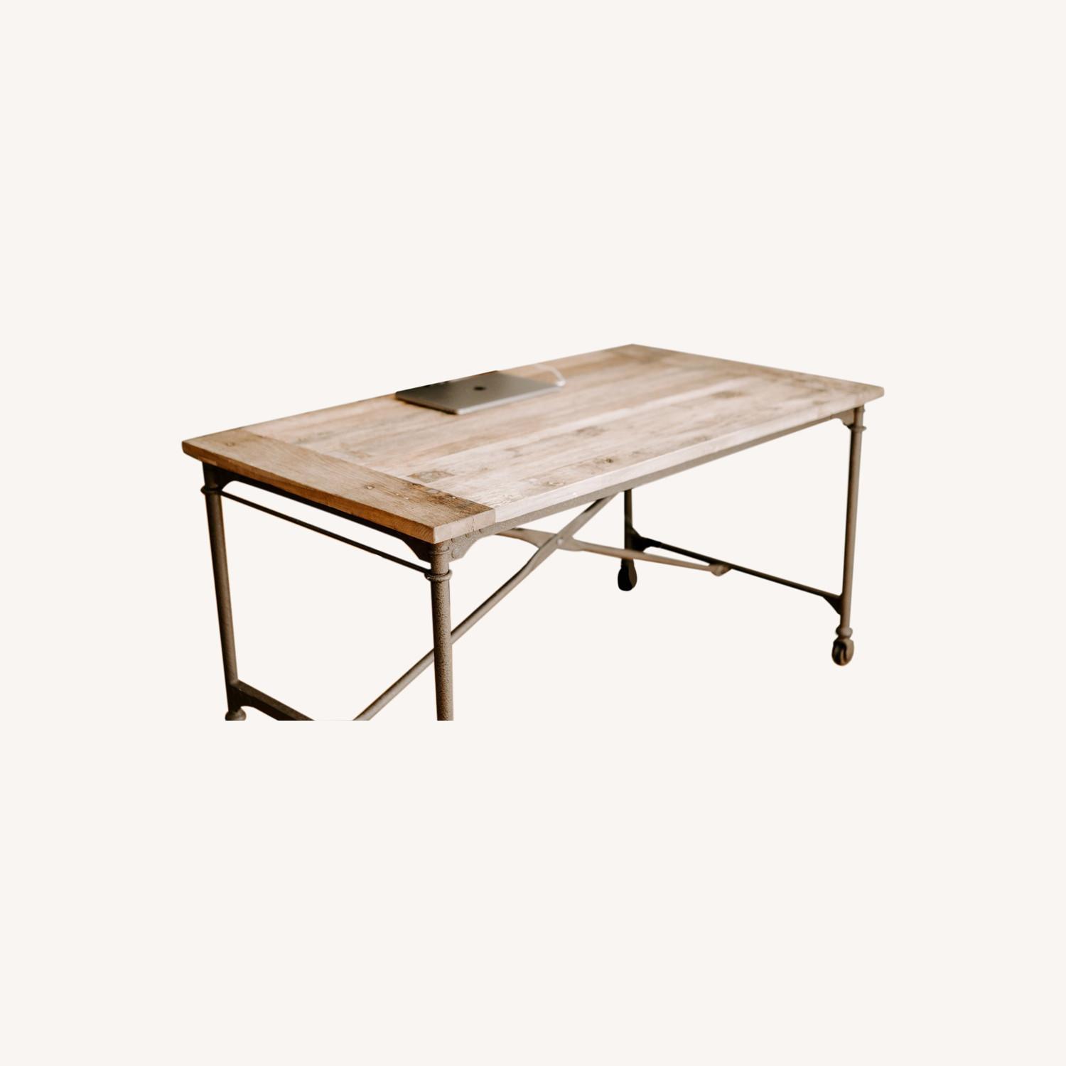 Restoration Hardware FLATIRON Desk AptDeco