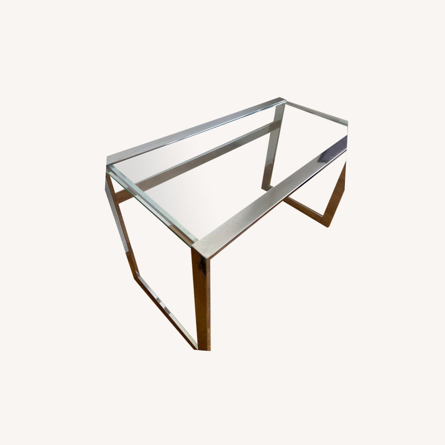 Wayfair Kempst Glass Desk - image-0