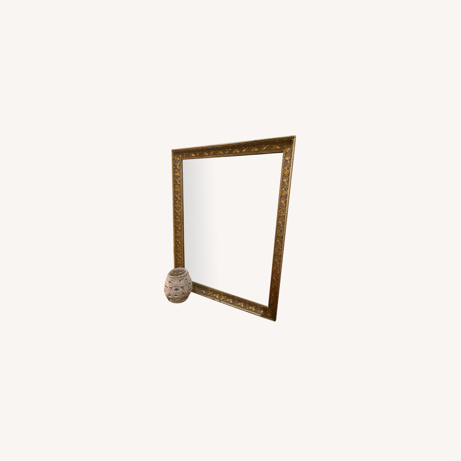 Metallic Gold Mirror AptDeco