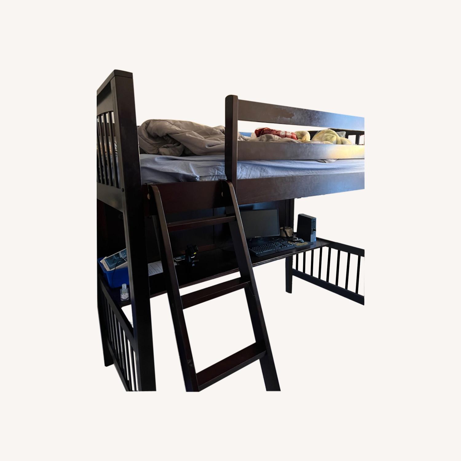 Bunk Bed with Desk AptDeco