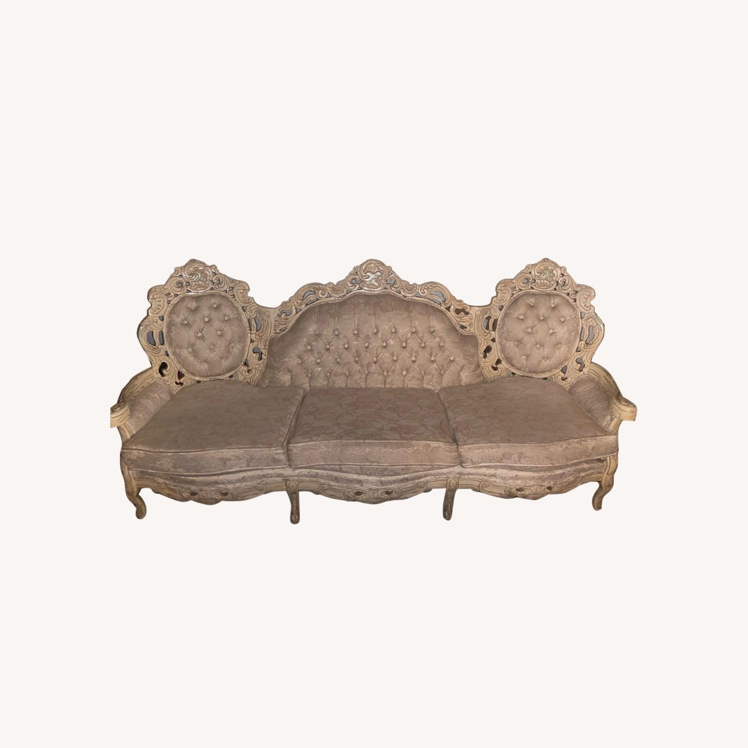 Large White Couch AptDeco