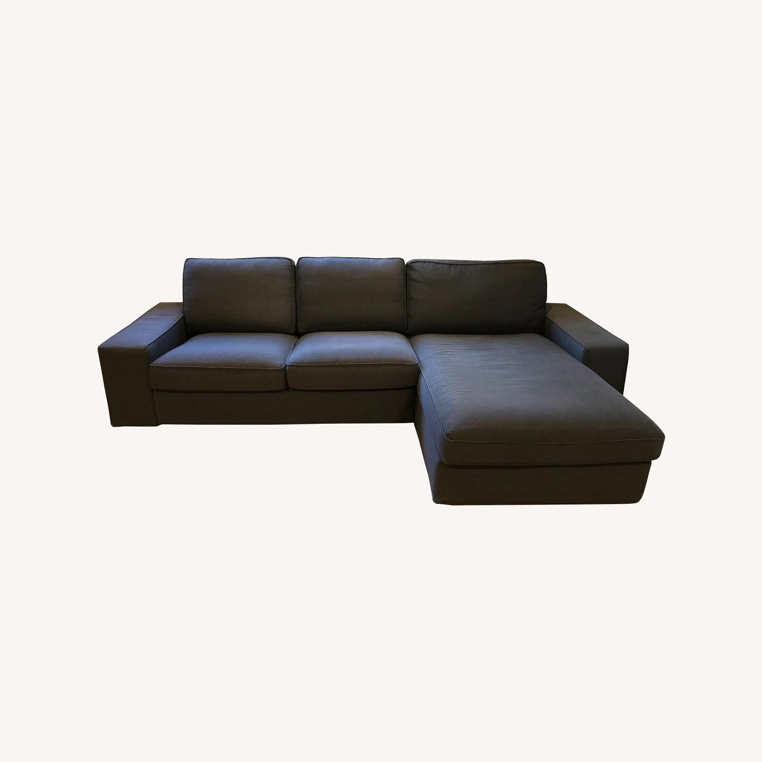 IKEA KIVIK Sofa with Chaise AptDeco