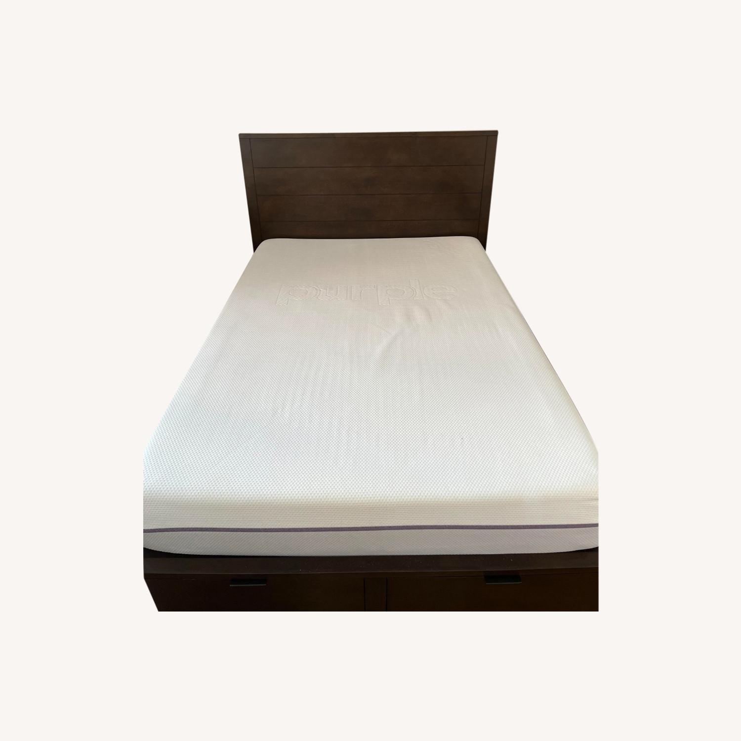 Full Macys Bedframe w/ Storage / Solid Wood AptDeco