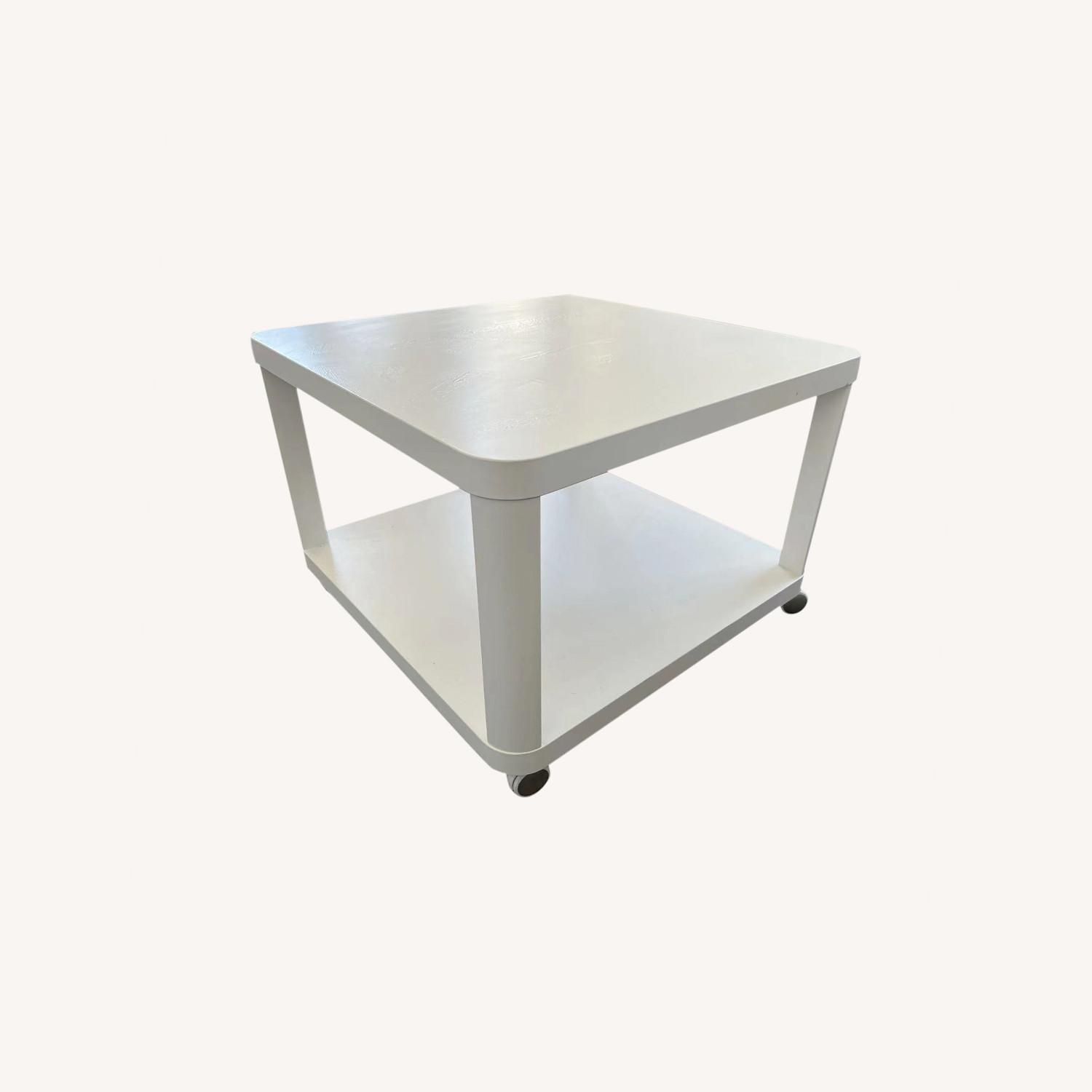 IKEA Coffee Table on Casters AptDeco