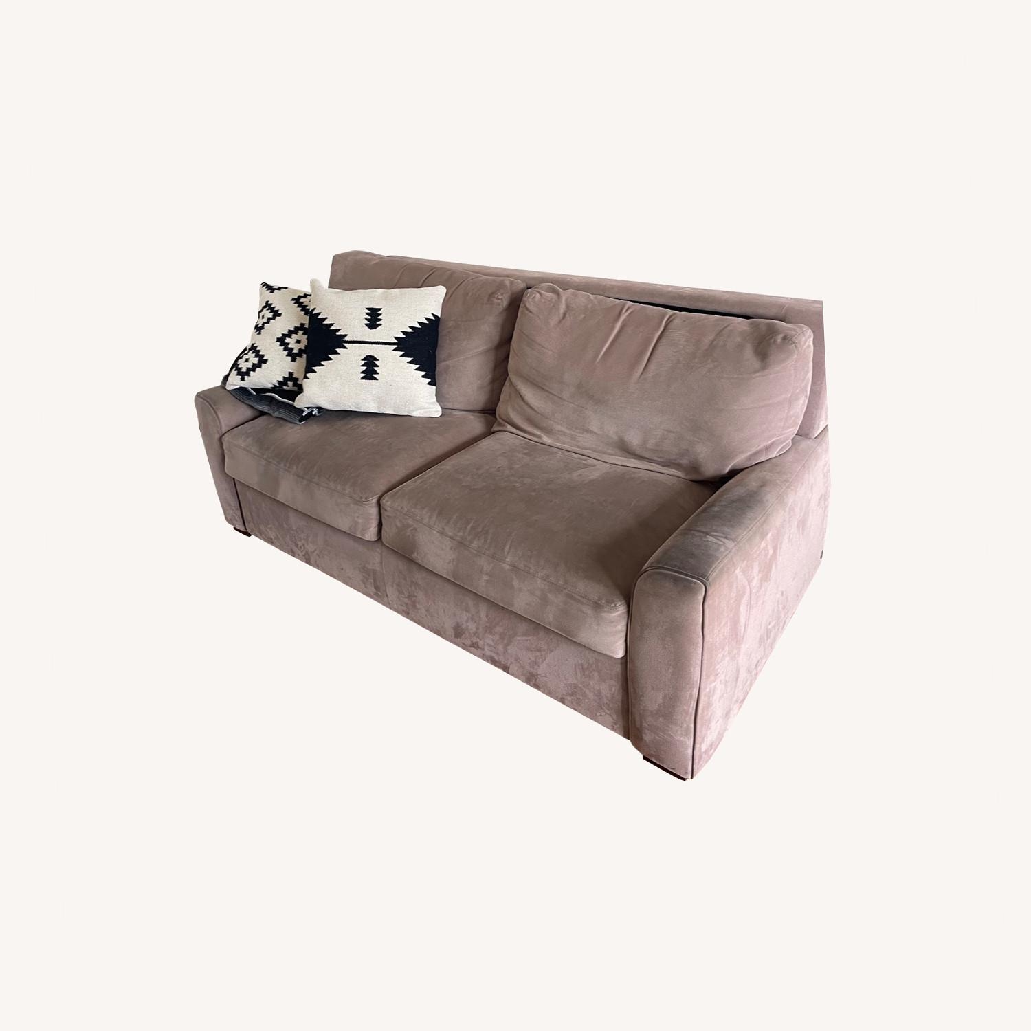 American Leather Sleeper Sofa -Queen -Tempur Pedic - image-0