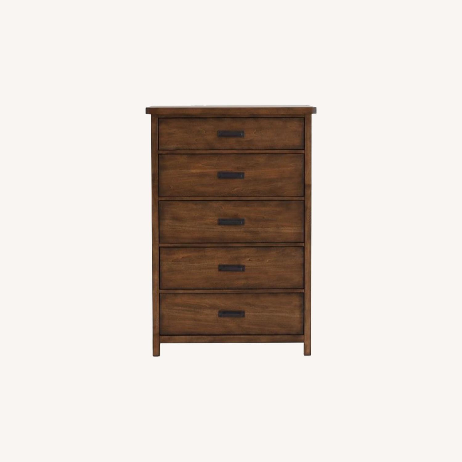 Pottery Barn Mateo 5Drawer Tall Dresser AptDeco