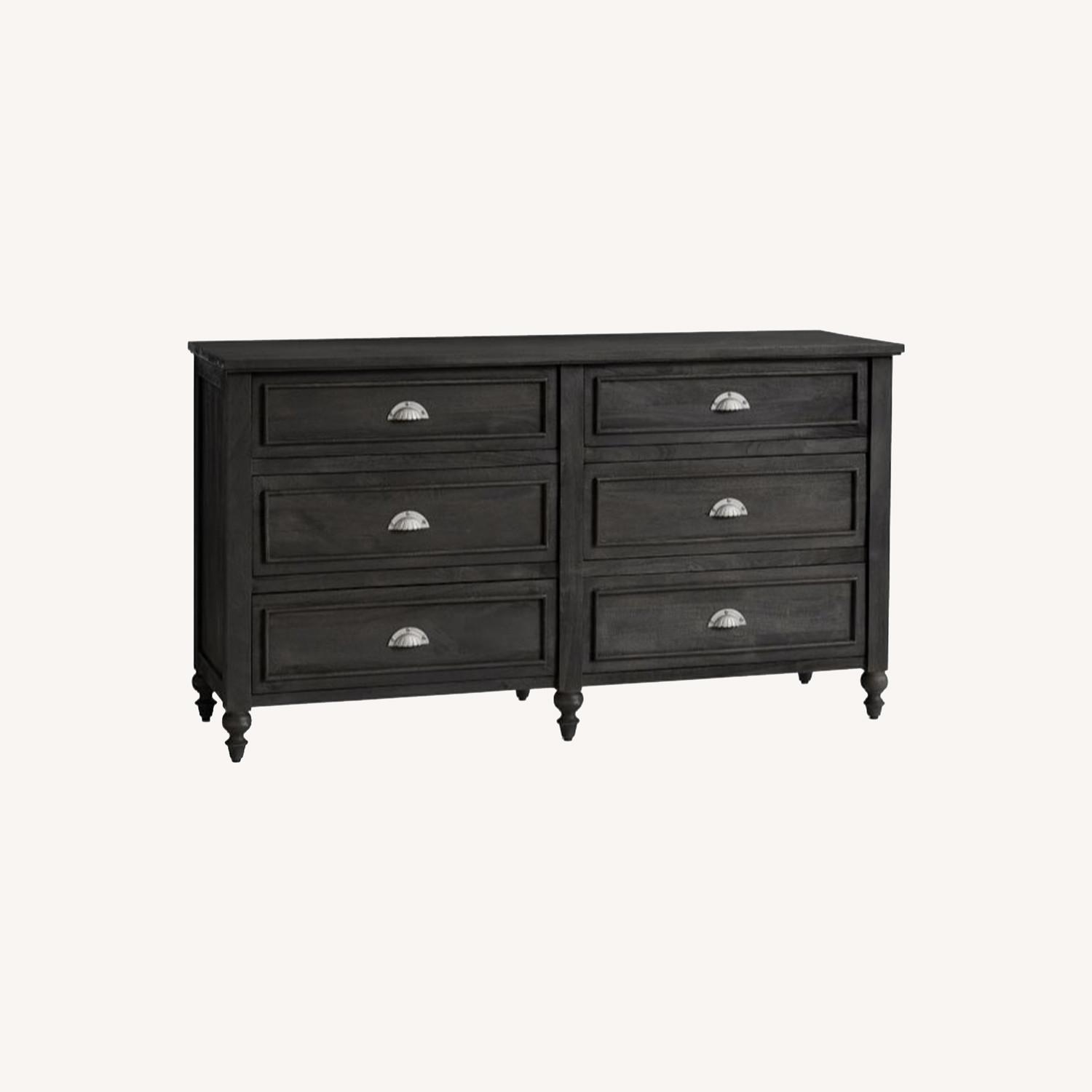 Pottery Barn Astoria 6-Drawer Wide Dresser - AptDeco Pottery Barn Astoria 6-Drawer Wide Dresser - AptDeco