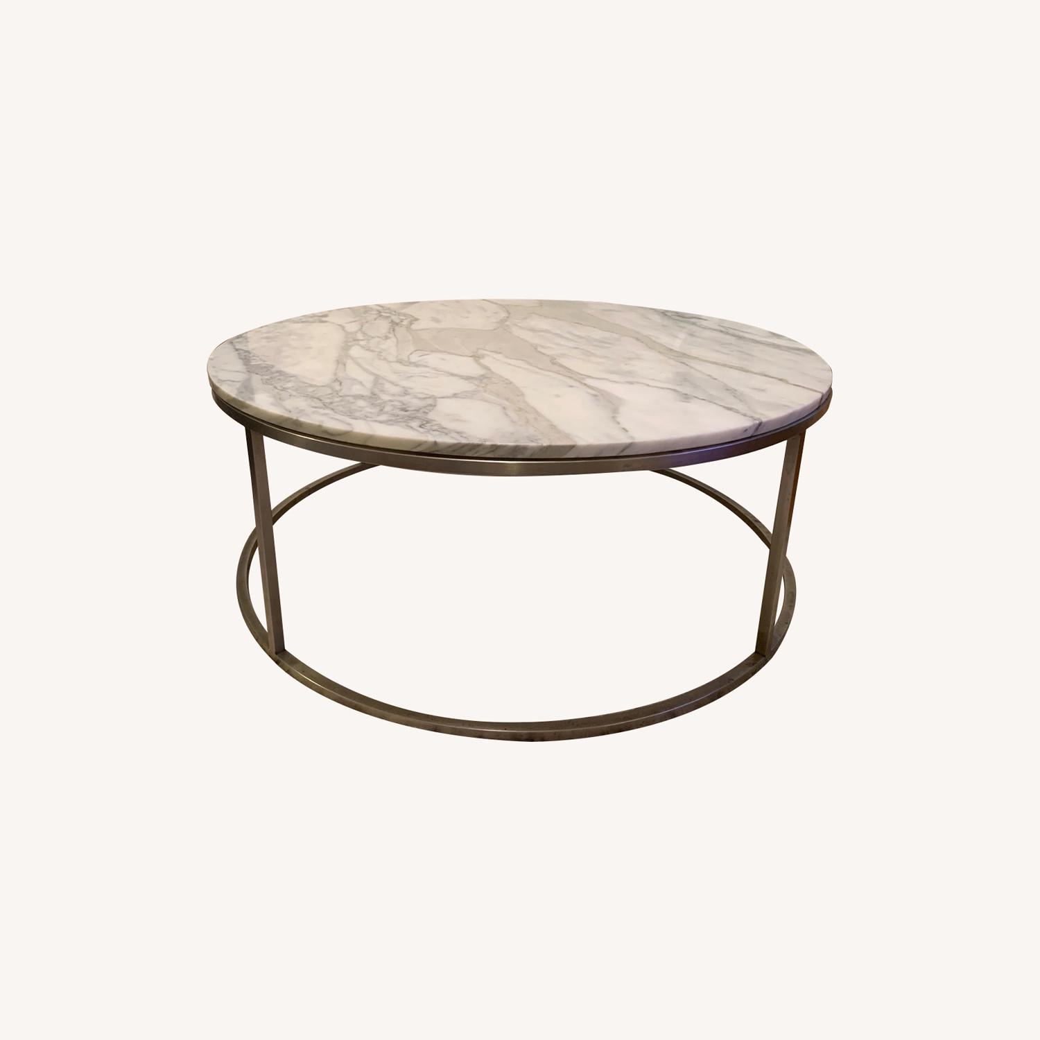 Design Within Reach Marble Coffee Table - image-0