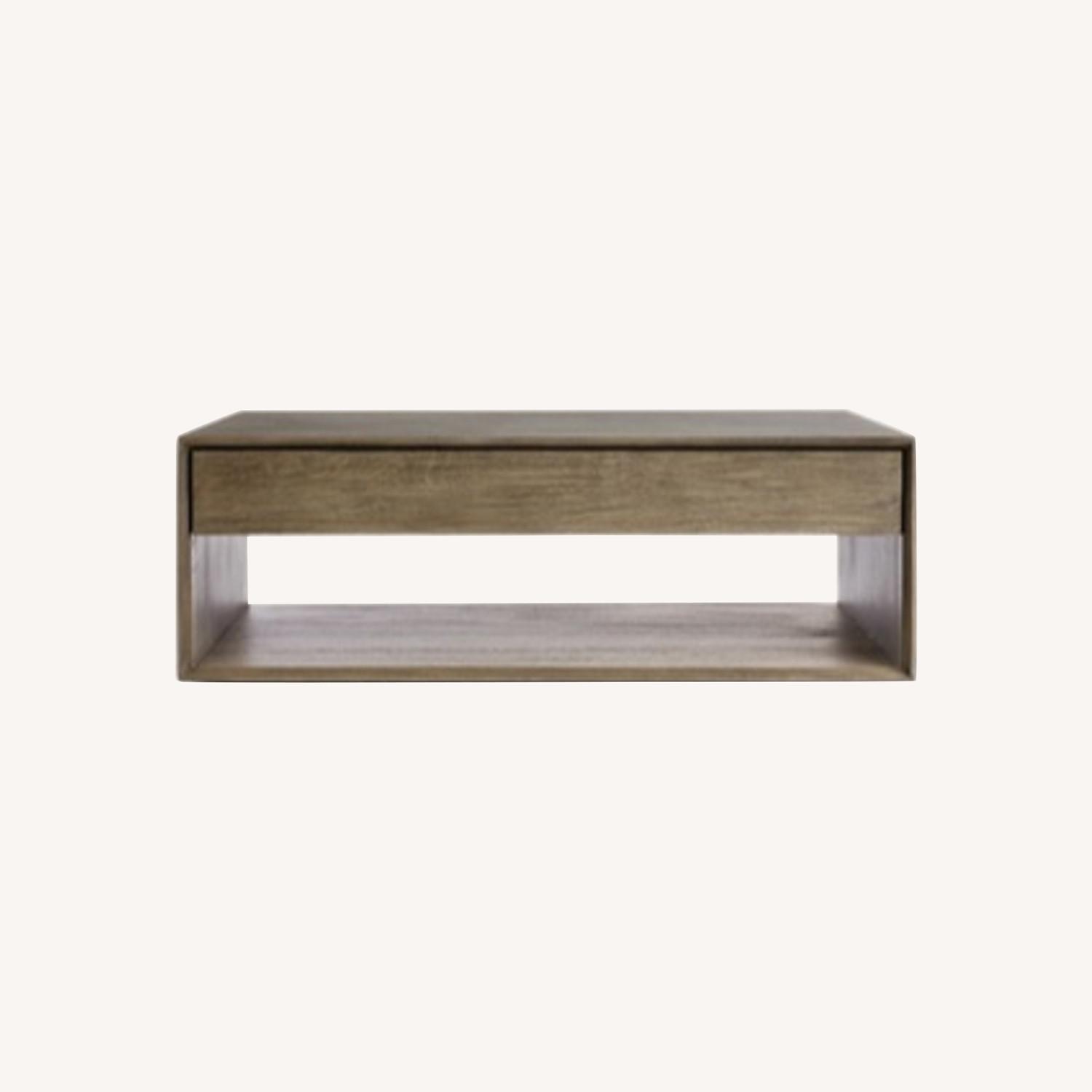 Crate & Barrel Square Coffee Table AptDeco