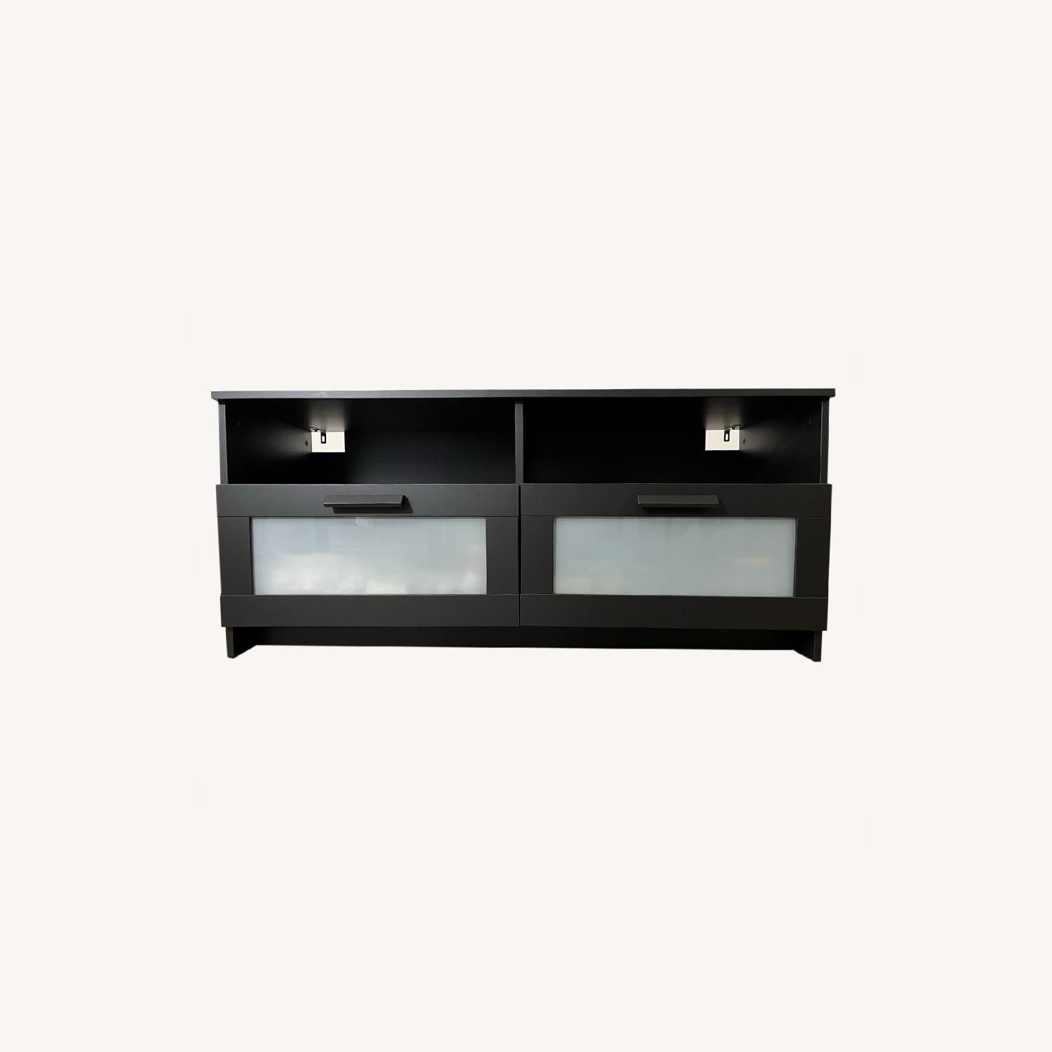 IKEA Brimnes TV Unit Black AptDeco