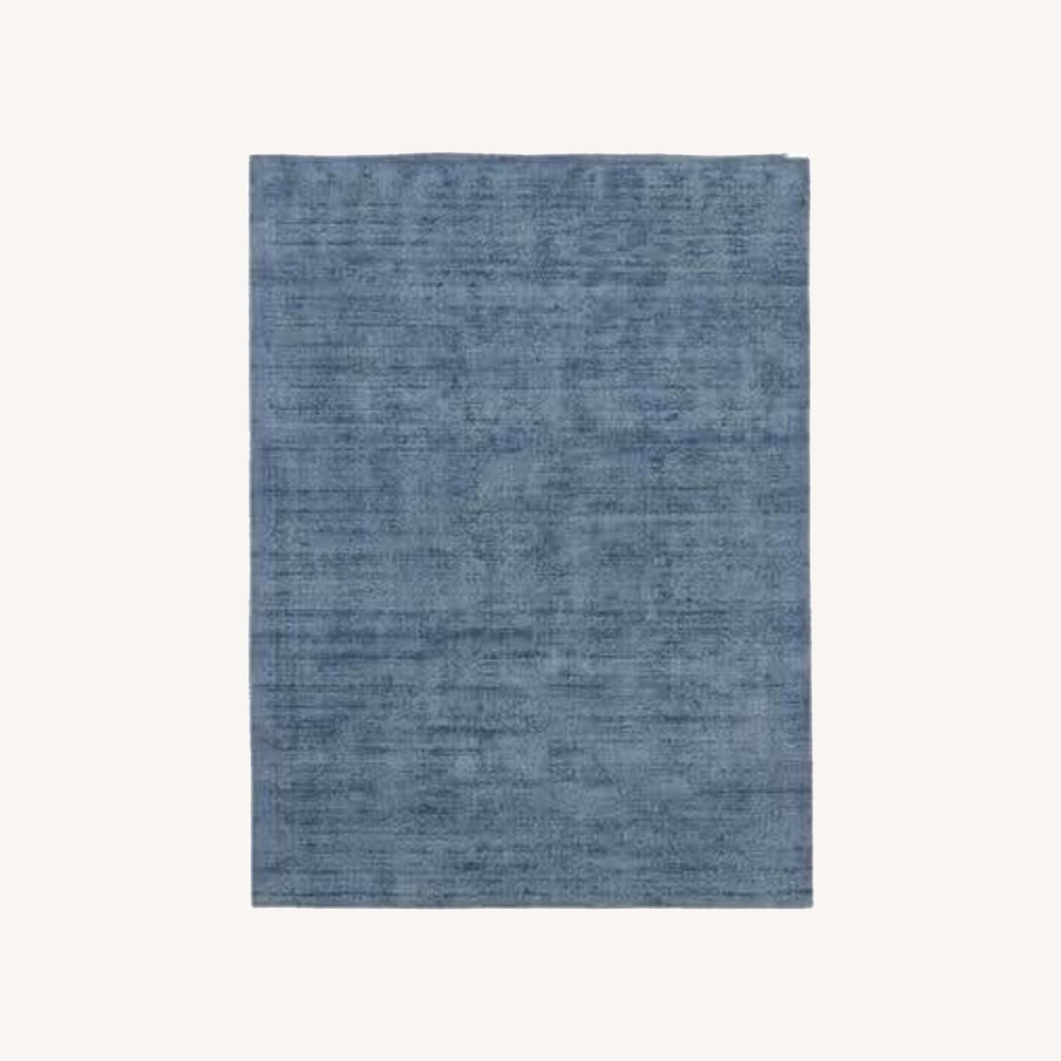 West Elm Patina Rug Blue 8x10 AptDeco