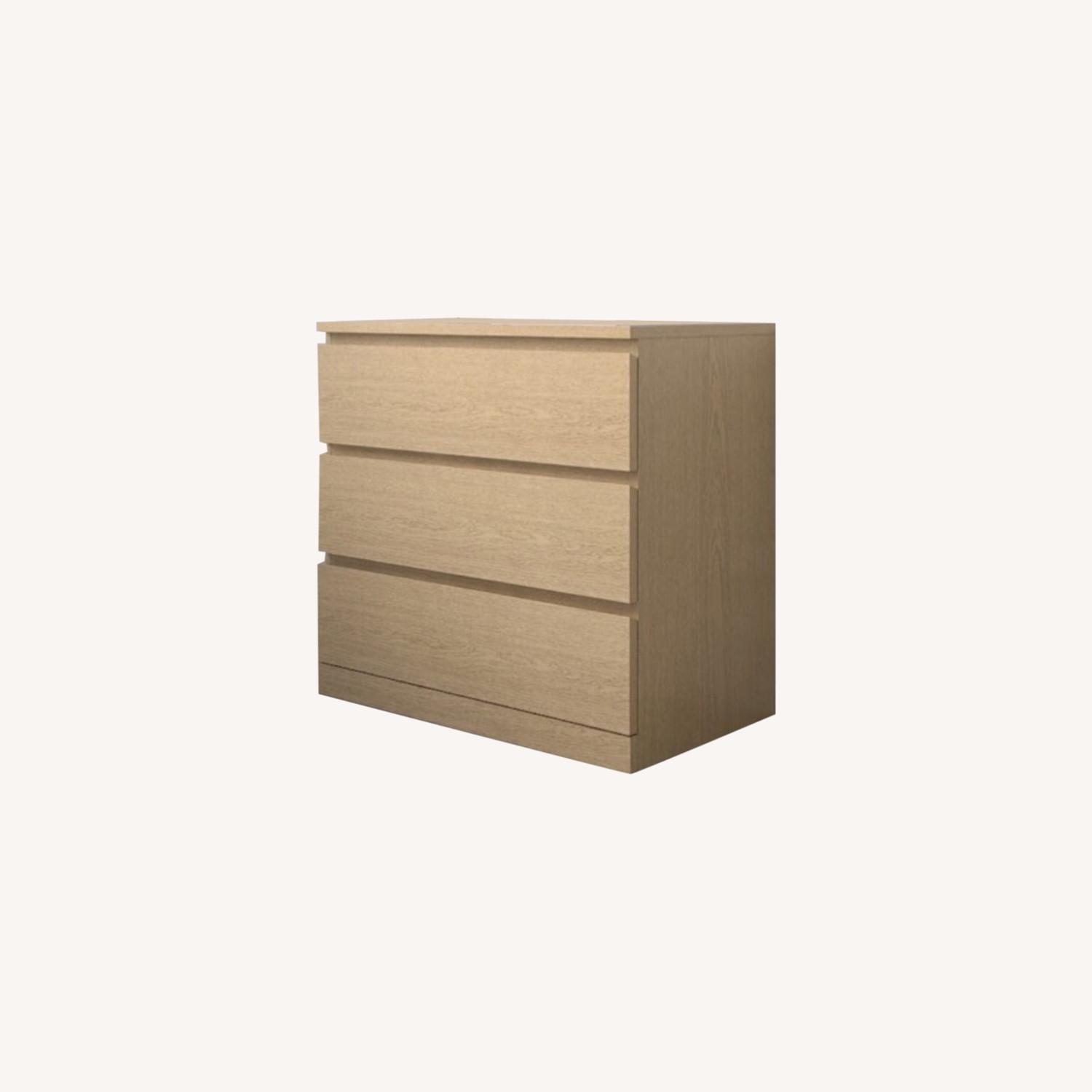 IKEA Malm 3 Drawer Dresser AptDeco