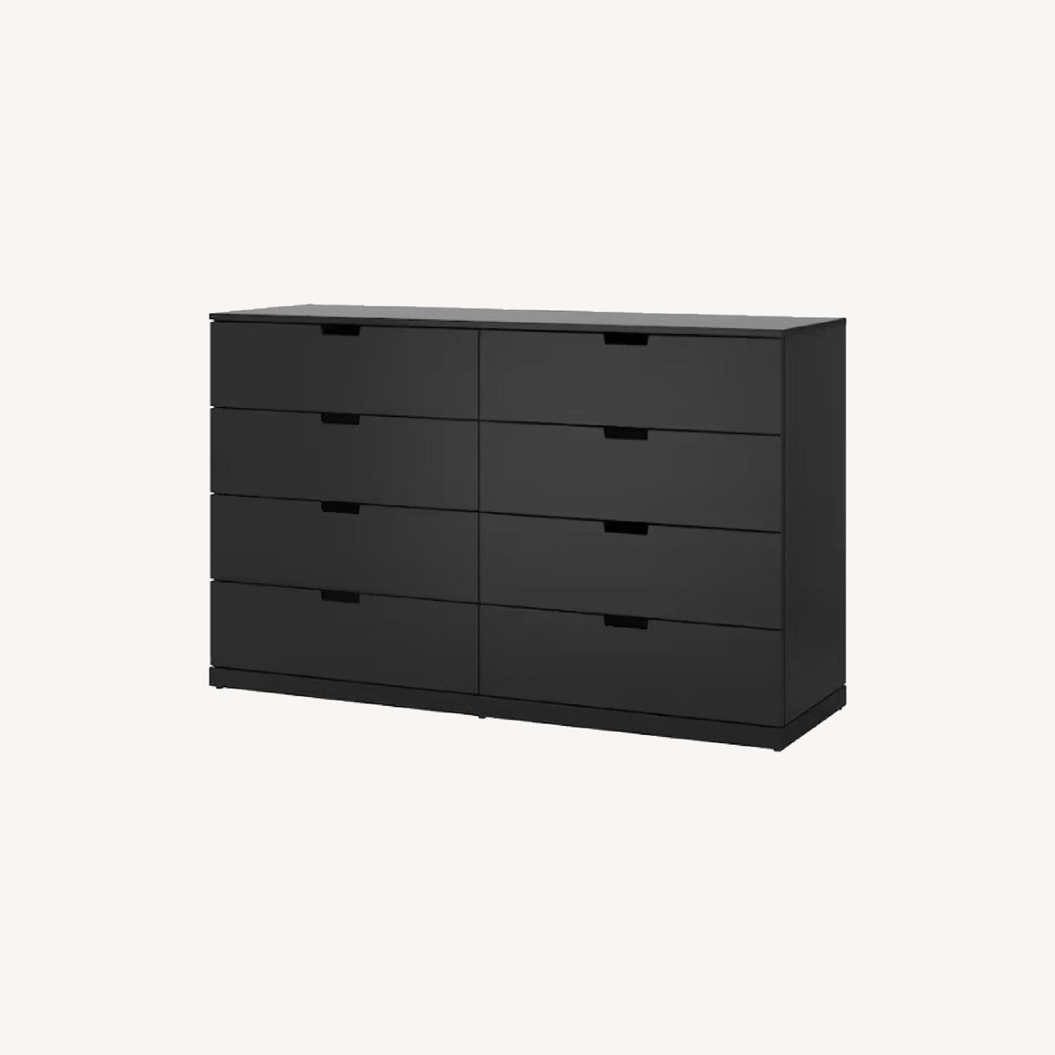 IKEA Nordli Black Dresser AptDeco