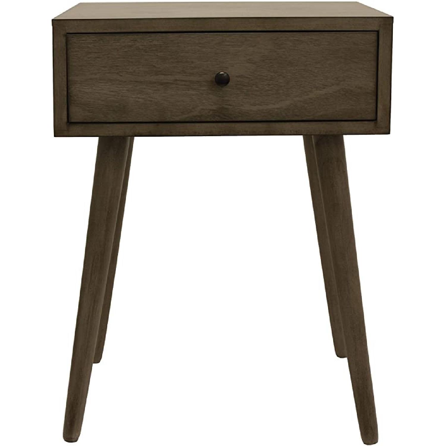 Decor Therapy Side Table, Restoration Gray AptDeco