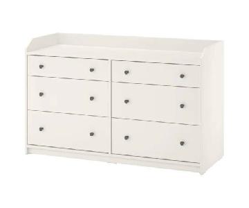 IKEA HAUGA 6-drawer Dresser - AptDeco
